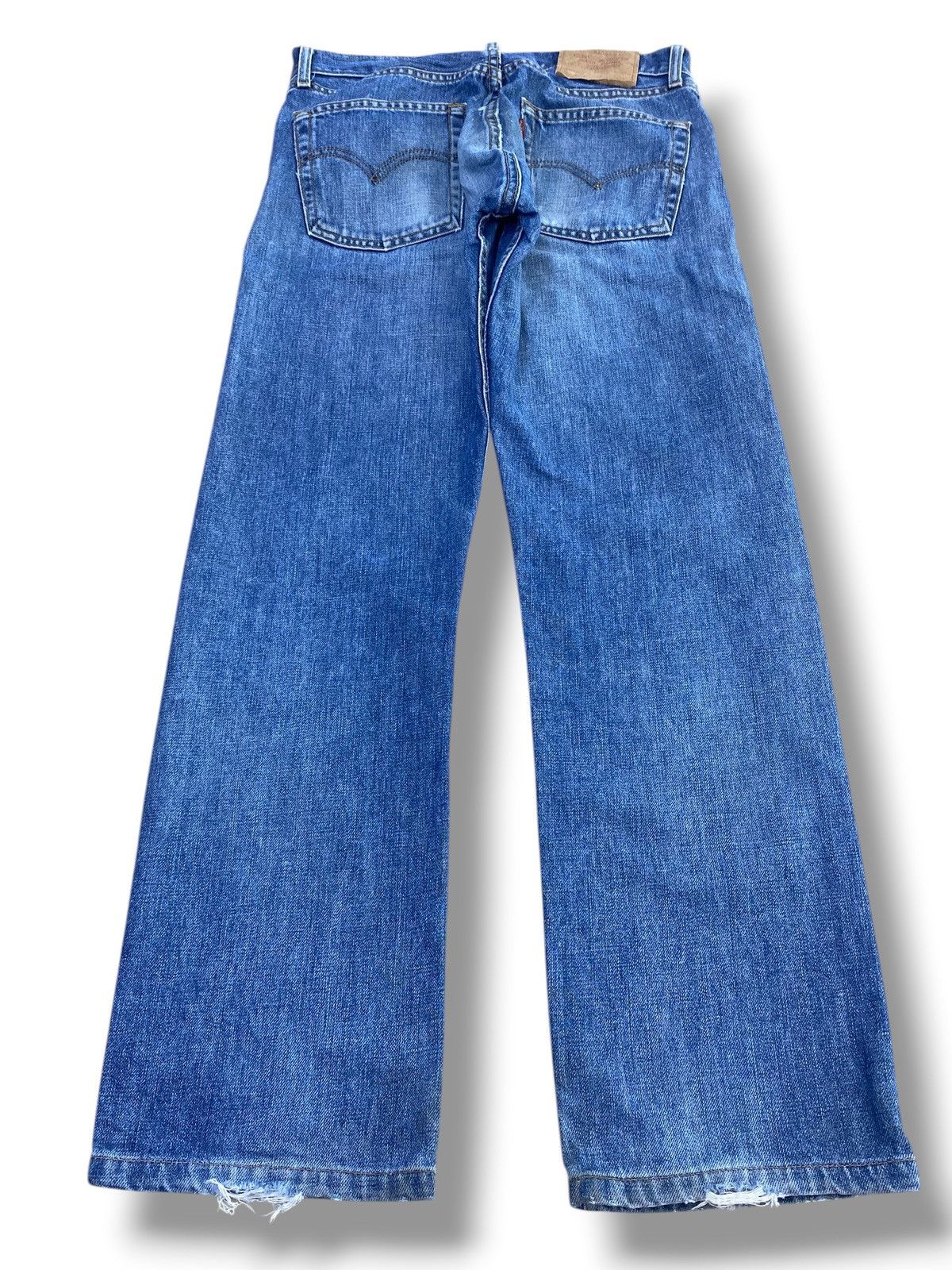 Levi's Levi’s 505 Dirty Faded Wash Style Loose Jeans Size US 31 - 3 Thumbnail