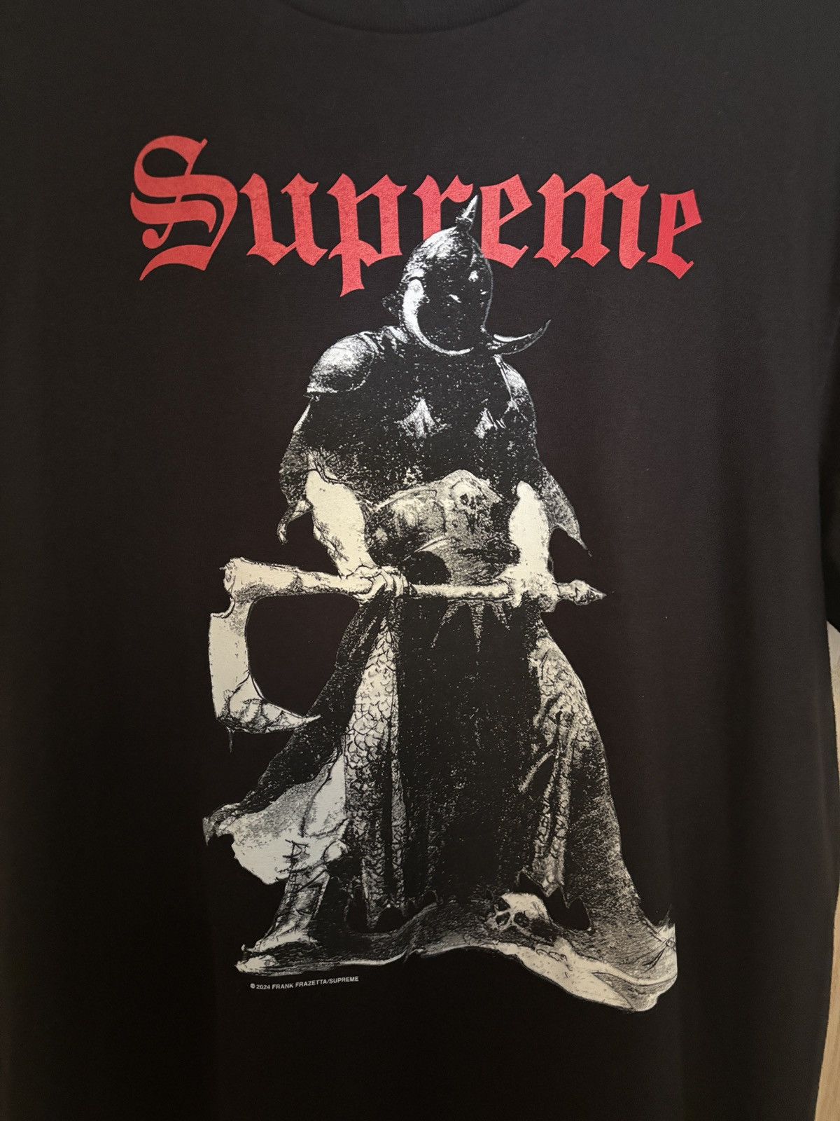 Supreme Supreme Frazetta Destruction T-Shirt, Black, Size Medium Size US M / EU 48-50 / 2 - 2 Thumbnail