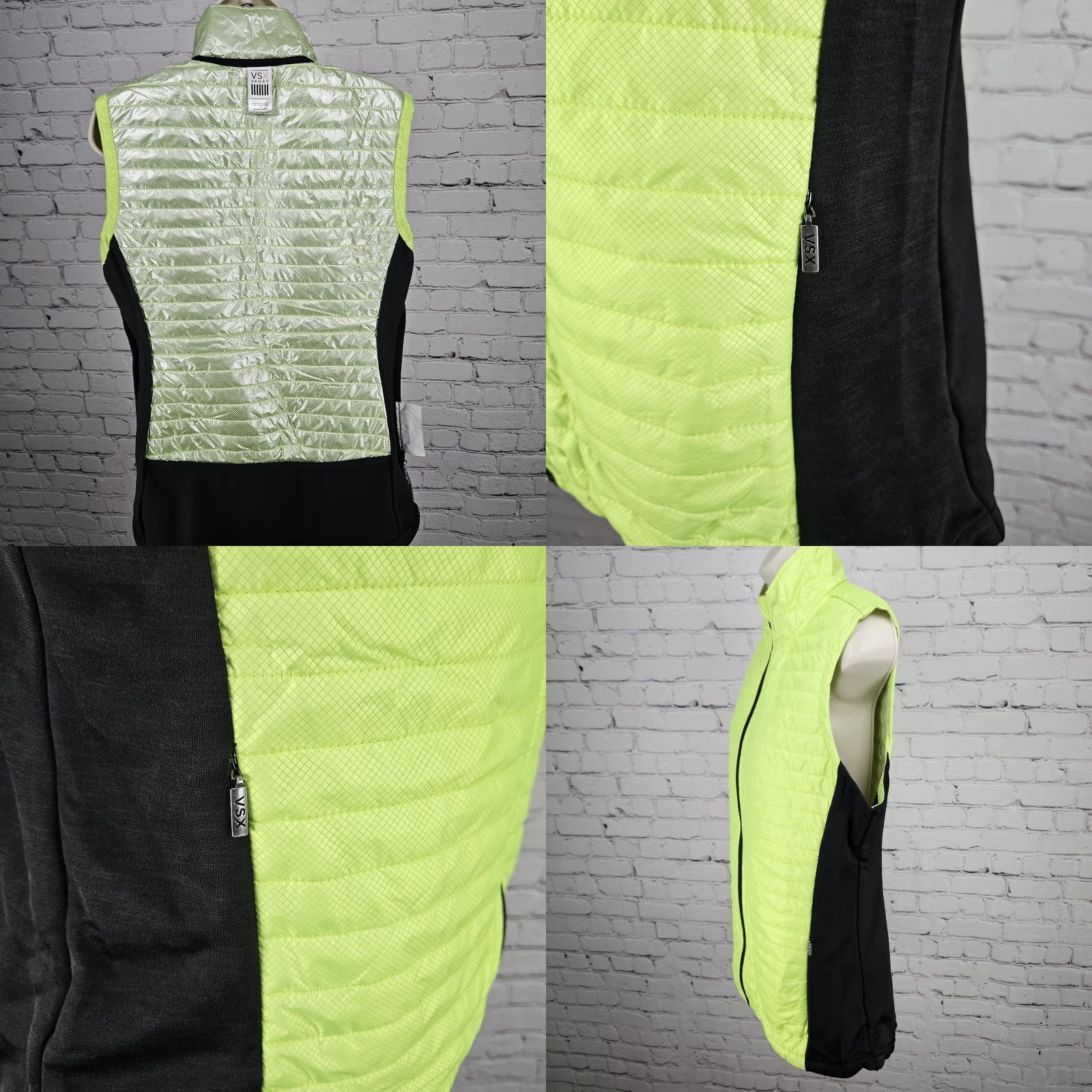 Victoria's Secret Victoria's Secret Green Thermo Lite Pro Zip Vest Jacket Sleeveless L Women Size L / US 10 / IT 46 - 9 Thumbnail