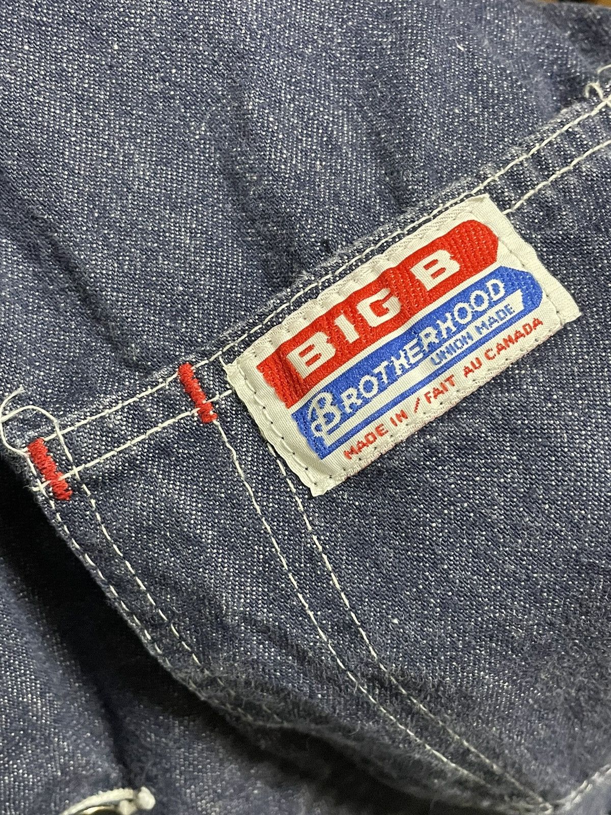Vintage 🚜 70s Vintage Chore Denim Jacket Big B Workwear Carhartt Size US S / EU 44-46 / 1 - 3 Thumbnail