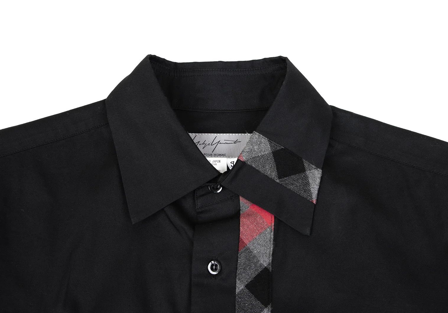 Yohji Yamamoto Yohji Yamamoto Cotton Check Long Sleeve Shirt Size US M / EU 48-50 / 2 - 4 Thumbnail