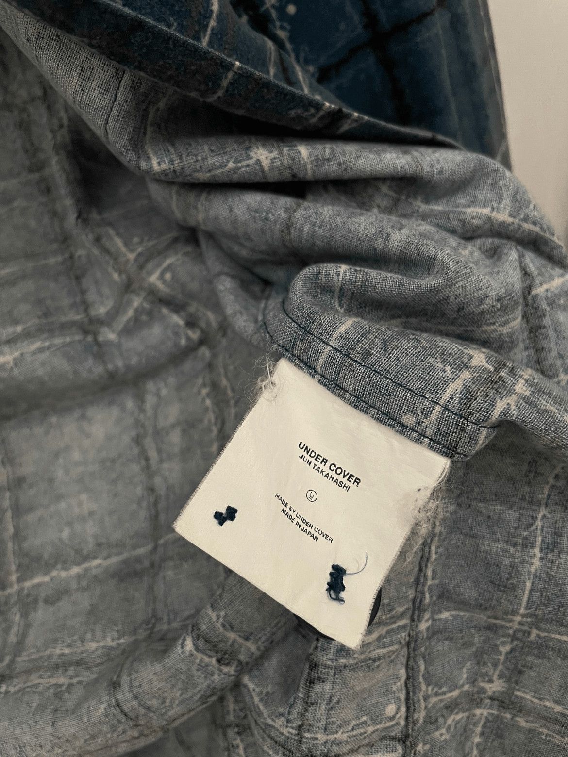 Undercover Undercover 03SS SCAB Distresssed Shirt Size US M / EU 48-50 / 2 - 6 Thumbnail