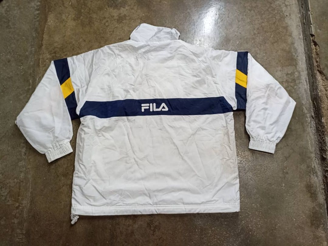 Fila × Vintage Fila windbreaker Jacket Size US S / EU 44-46 / 1 - 4 Thumbnail