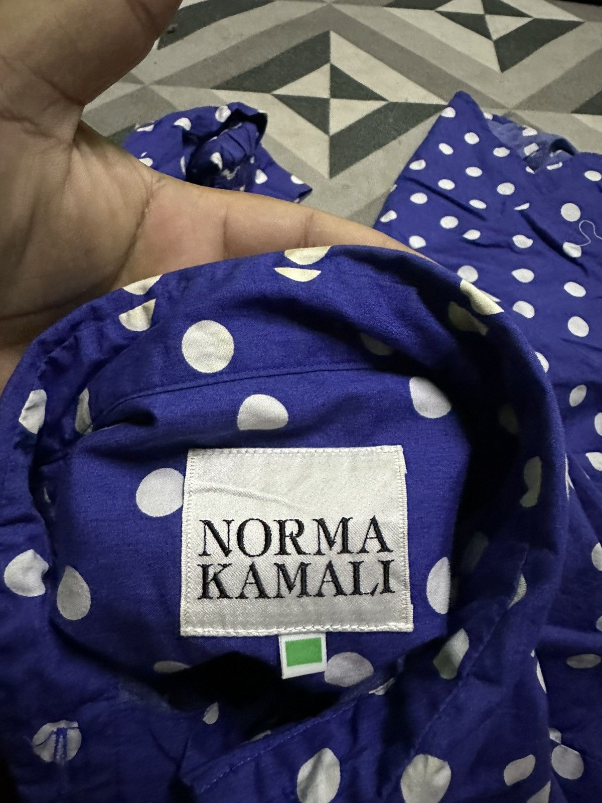 Norma Kamali Norma Kamali polka dot button shirts Size L / US 10 / IT 46 - 5 Thumbnail