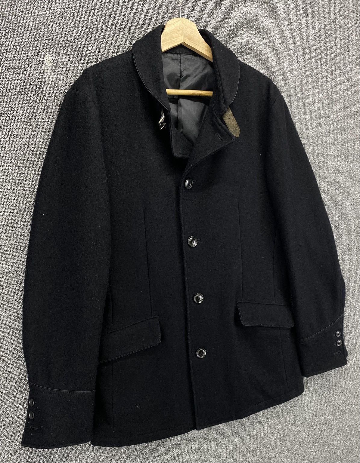 Takeo Kikuchi Vintage Takeo Kikuchi Wool Coat Jacket Size M / US 6-8 / IT 42-44 - 2 Thumbnail
