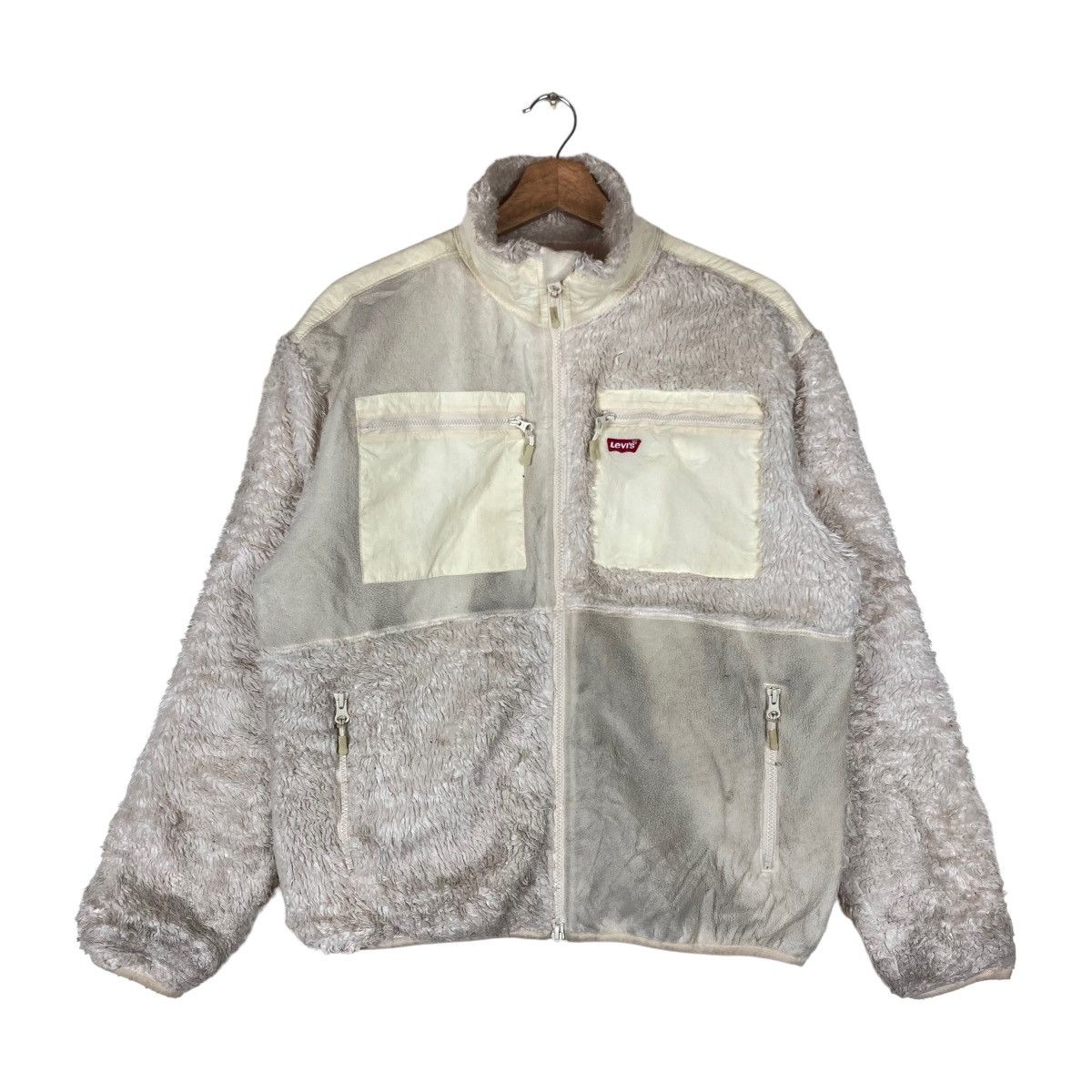 Levi's Vintage Levi’s Full Zipper Tactical Fleece Jacket Size US M / EU 48-50 / 2 - 1 Thumbnail