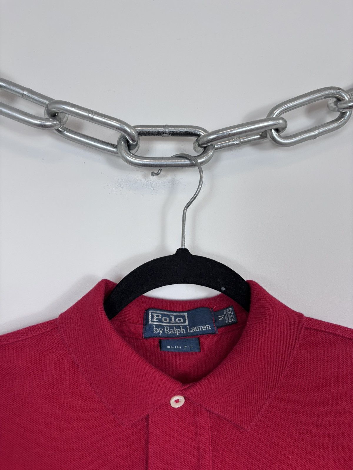 Polo Ralph Lauren Vintage Polo Ralph Lauren Men’s Slim Fit Red Polo Shirt Size US M / EU 48-50 / 2 - 5 Thumbnail