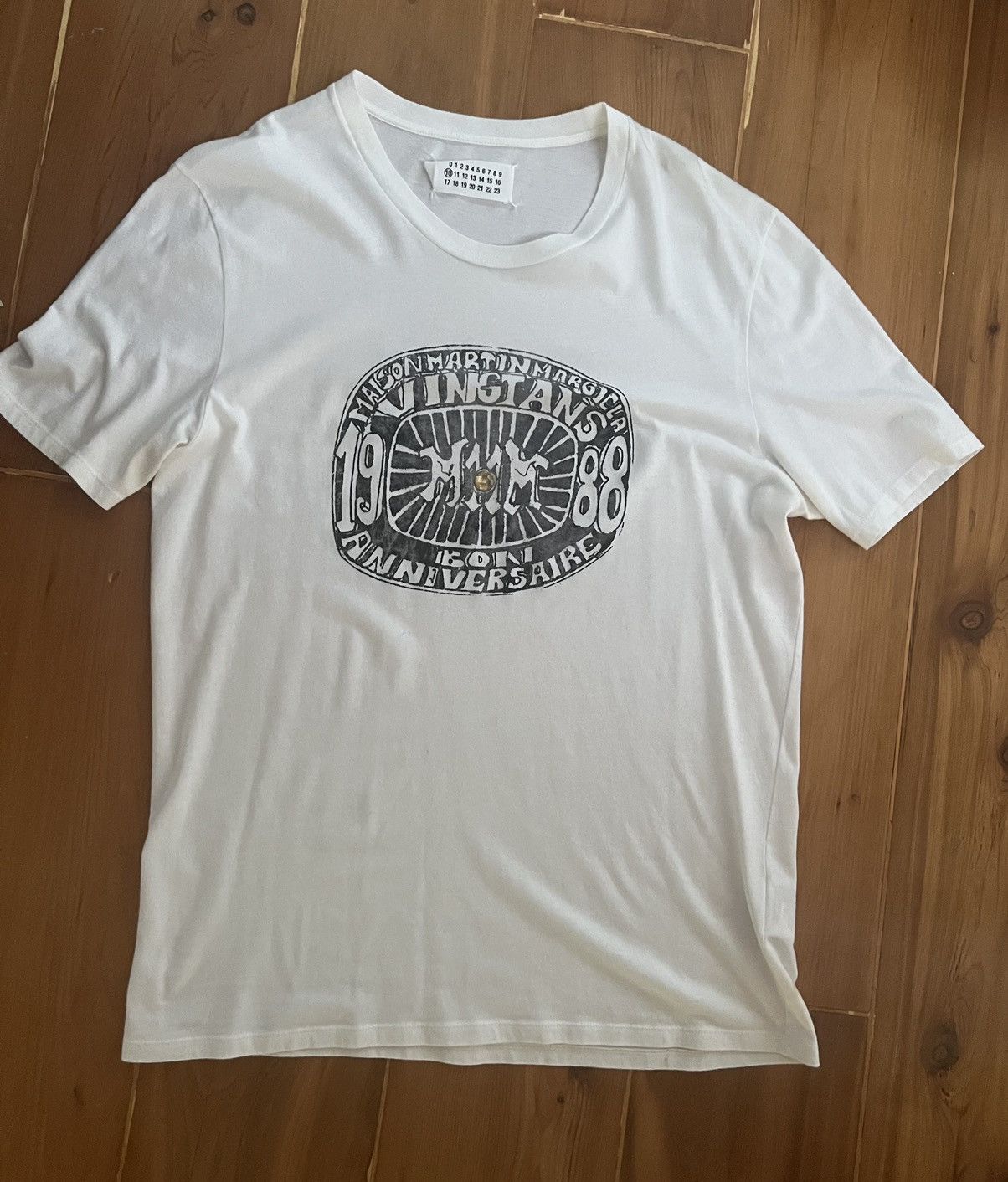 Maison Margiela Maison Martin Margiela archive’s 20th anniversary graphic T Size US M / EU 48-50 / 2 - 2 Thumbnail