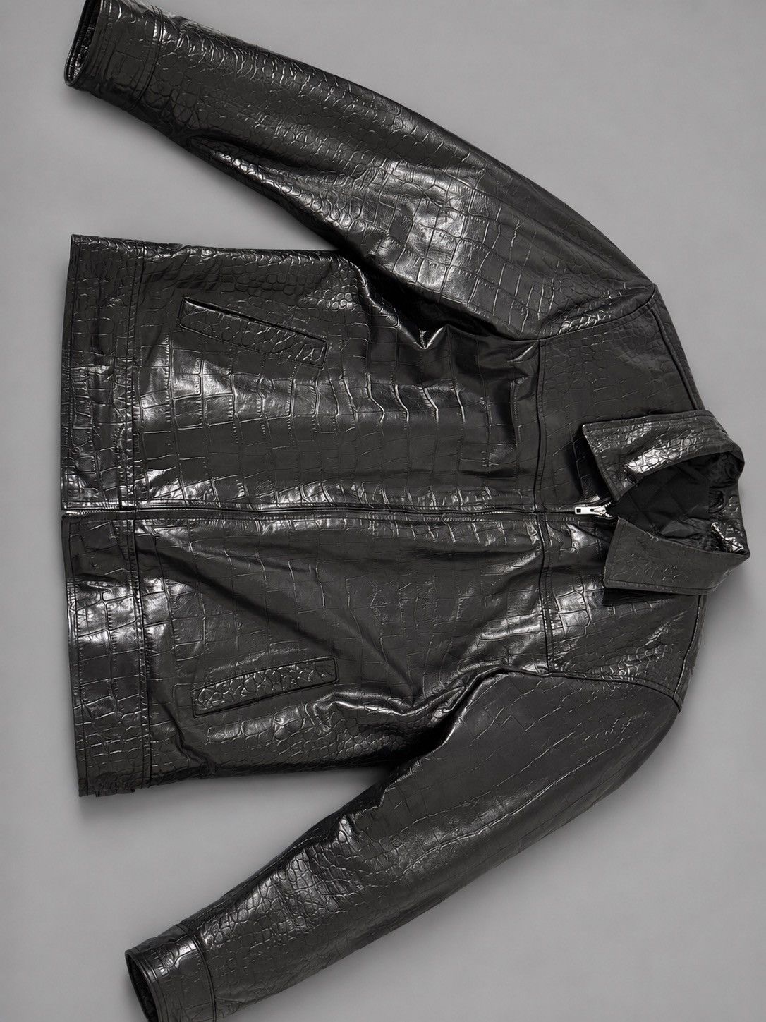 Genuine Leather real leather jacket Before purchasing read the description Size US L / EU 52-54 / 3 - 3 Thumbnail