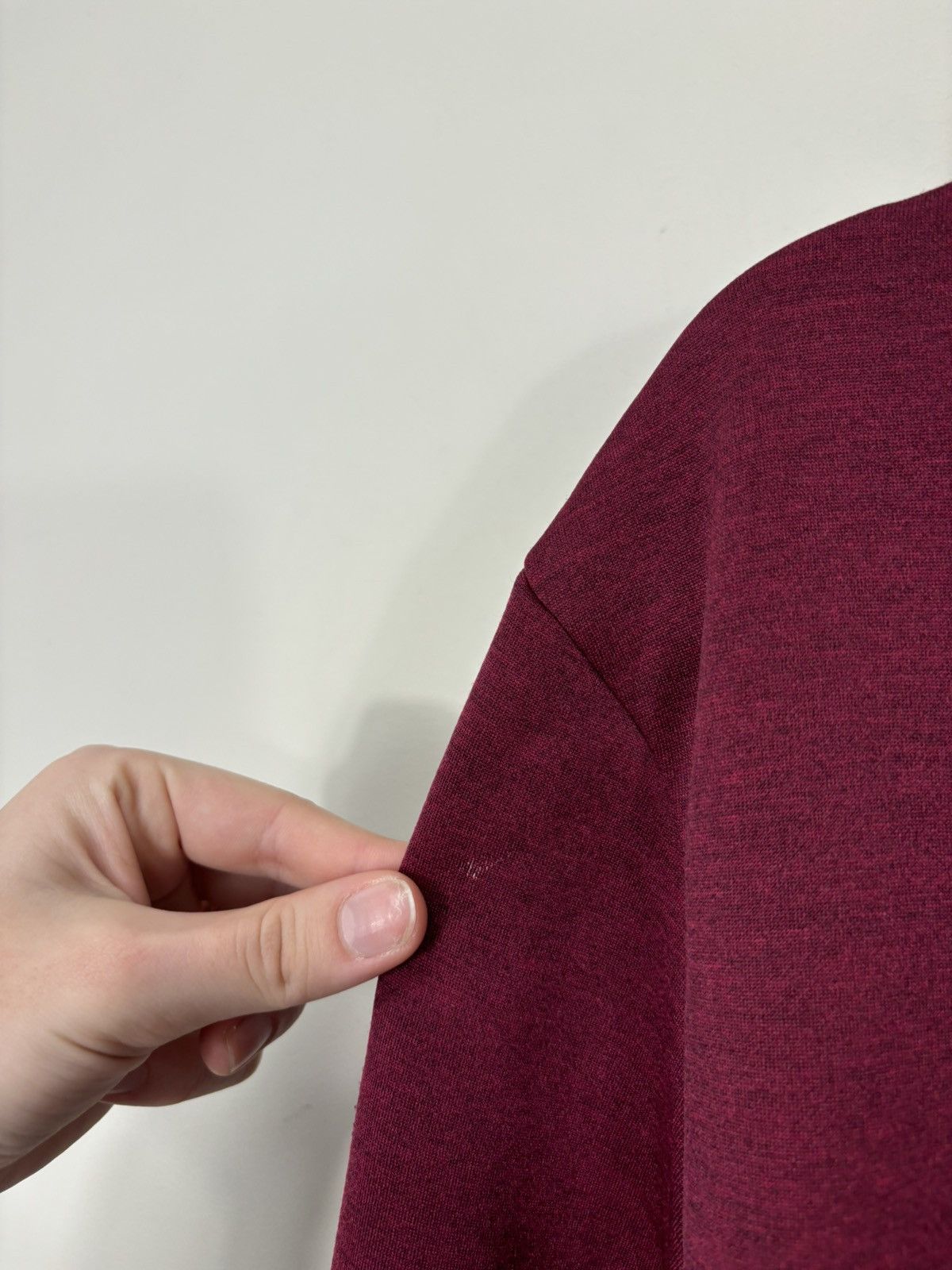 Other Engelbert Strauss Women’s Burgundy Red Work Fleece Jacket Size XL / US 12-14 / IT 48-50 - 5 Thumbnail