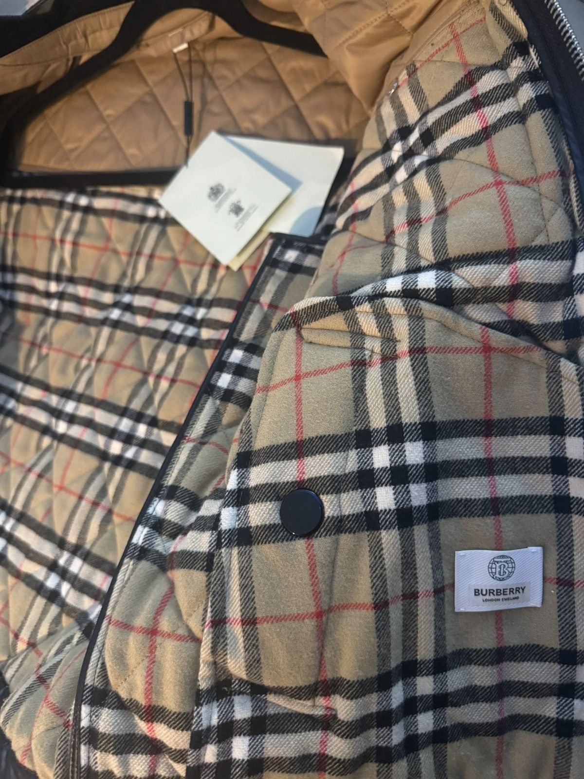 Burberry Burberry Woodside Colorblock Quilted Jacket Size US S / EU 44-46 / 1 - 4 Thumbnail