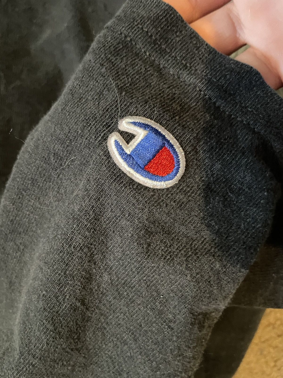 Champion × Vintage vintage black champion shirt Size US XL / EU 56 / 4 - 3 Thumbnail