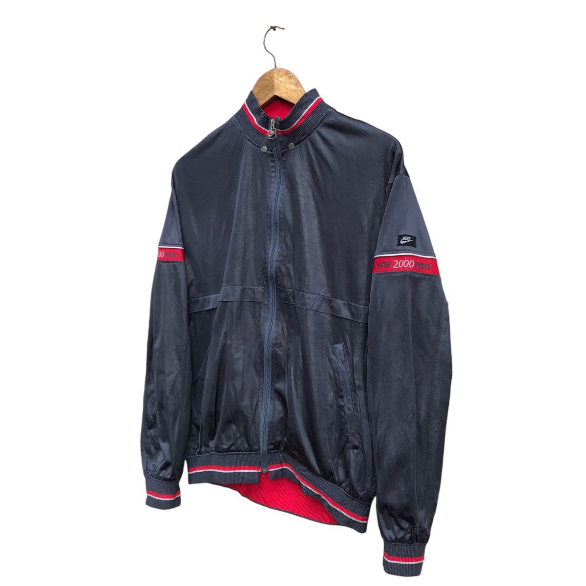 Nike × Vintage VINTAGE 90s NIKE JAPAN BLUE TAG JACKET Size US M / EU 48-50 / 2 - 2 Thumbnail
