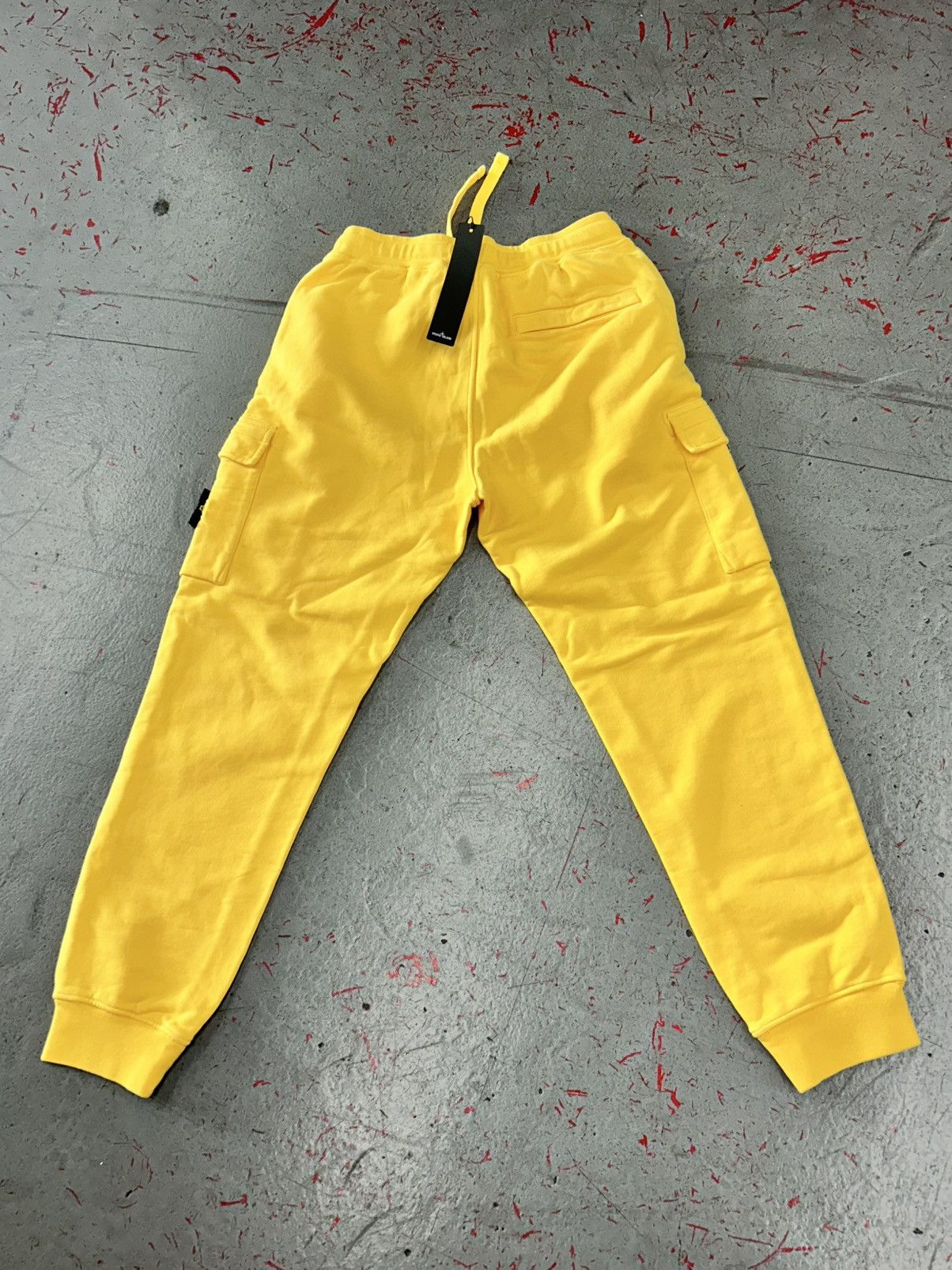 Stone Island Stone Island Yellow Jogging Bottoms Size S New Size US 29 - 8 Thumbnail