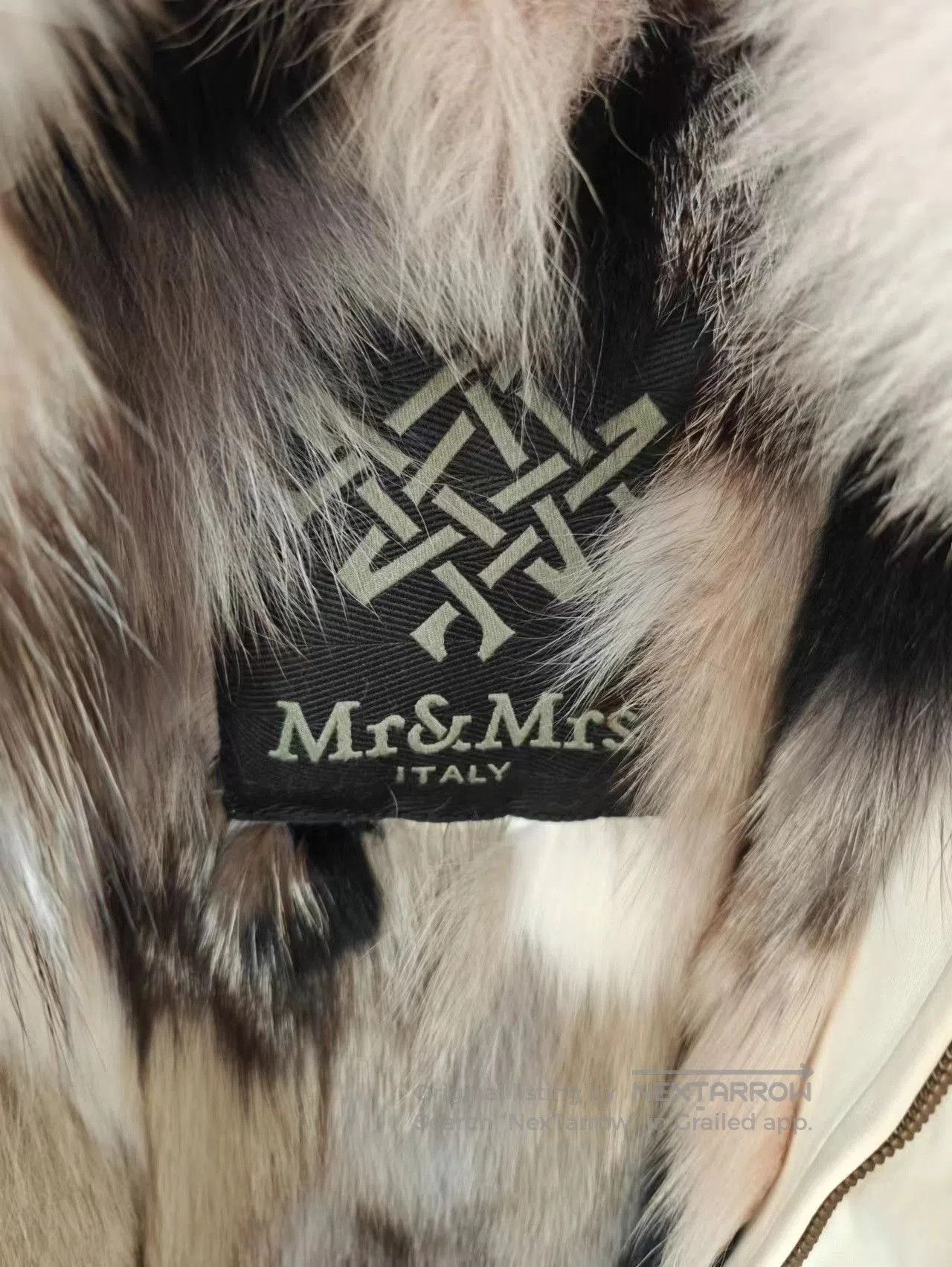 MR & MRS ITALY Mr Mrs Fur Coat. Size M / US 6-8 / IT 42-44 - 3 Thumbnail
