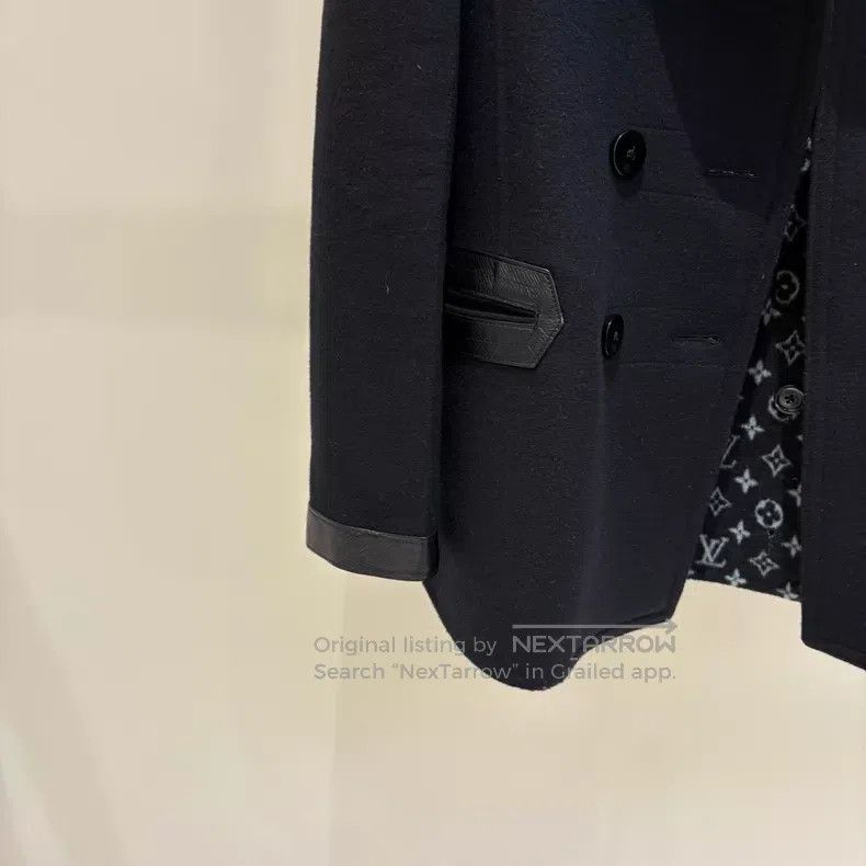 Louis Vuitton Louis Vuitton Black wool coat Size XS / US 0-2 / IT 36-38 - 5 Thumbnail
