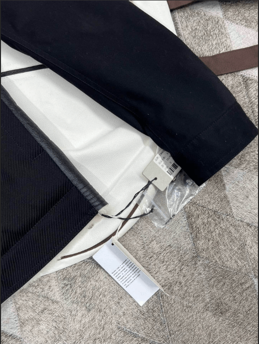 Rick Owens Rick Owens Black & White Shearling Collar Denim Jacket Size US S / EU 44-46 / 1 - 6 Thumbnail