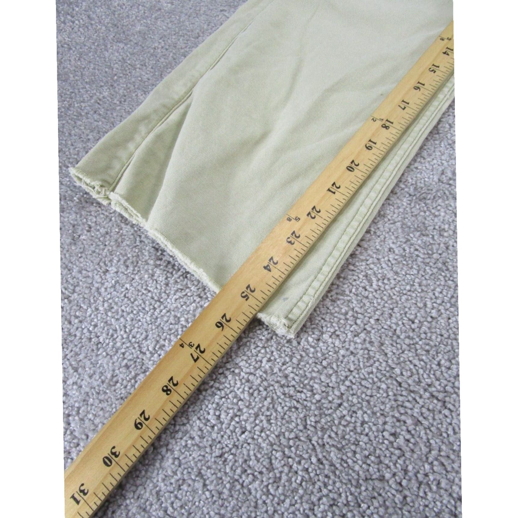 Anthropologie Pilcro Anthropologie Womens Petite Khaki Button Fly Pants 30 Extra Large XL Size 30" / US 8 / IT 44 - 7 Thumbnail