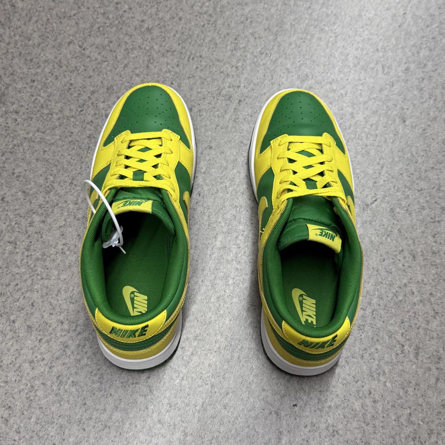 Nike Nike Dunk Low Reverse Brazil Green & Yellow K15 Size US 11.5 / EU 44-45 - 5 Thumbnail
