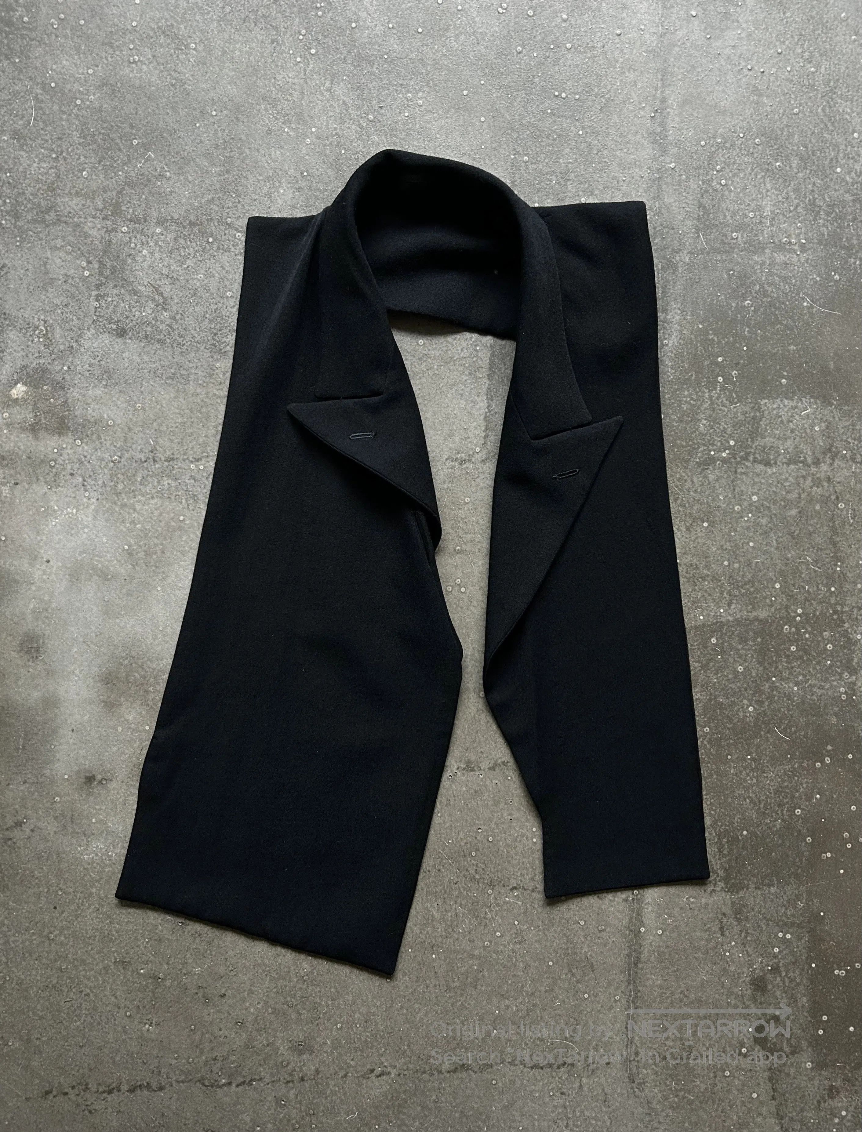 Comme des Garcons COMME des GARÇONS 1988AW Detachable Lapel Coat. Size US M / EU 48-50 / 2 - 6 Thumbnail