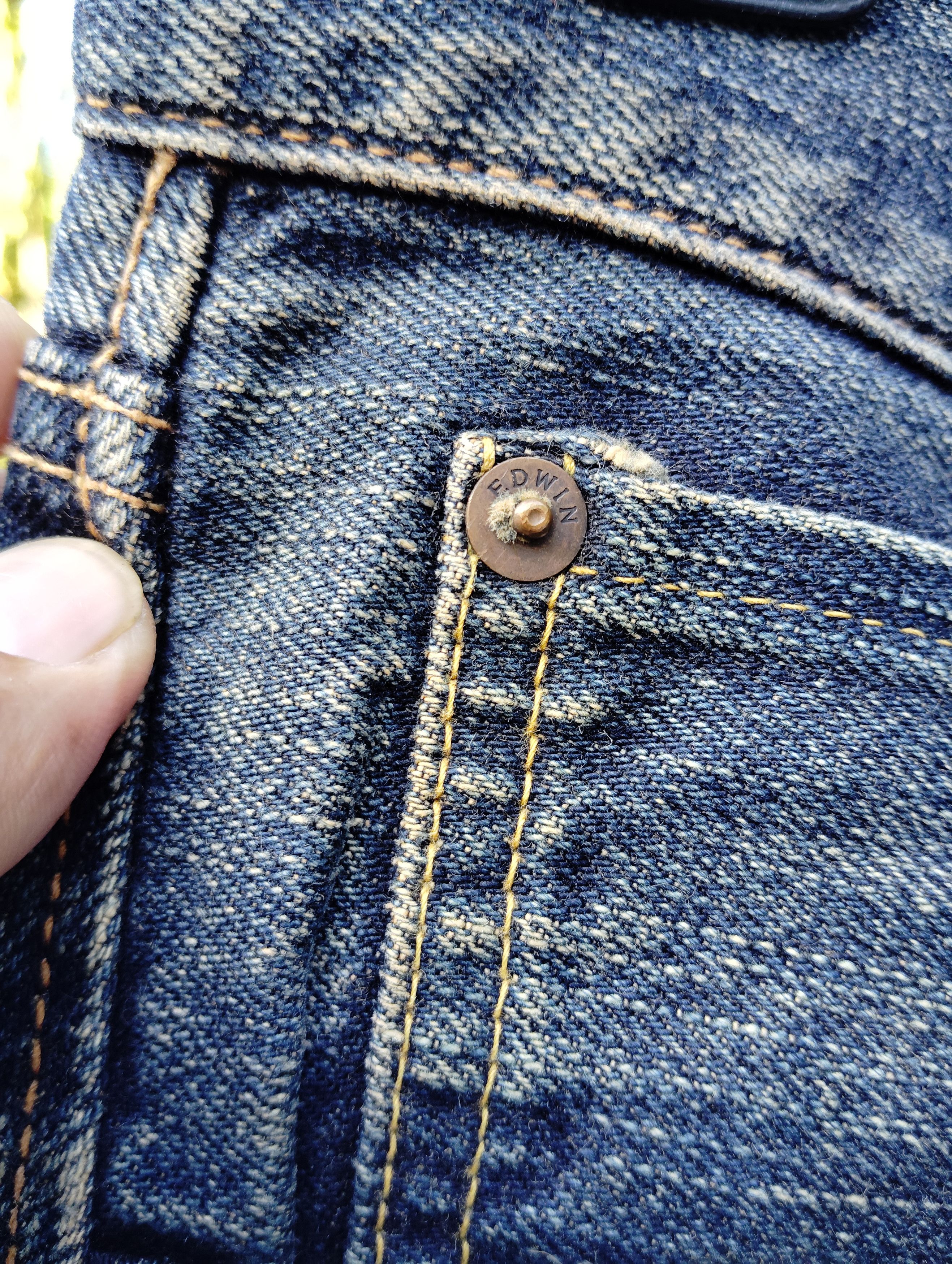 Edwin × If Six Was Nine × Vintage VINTAGE EDWIN 505zx SELVEDGE DENIM Size US 31 - 18 Thumbnail
