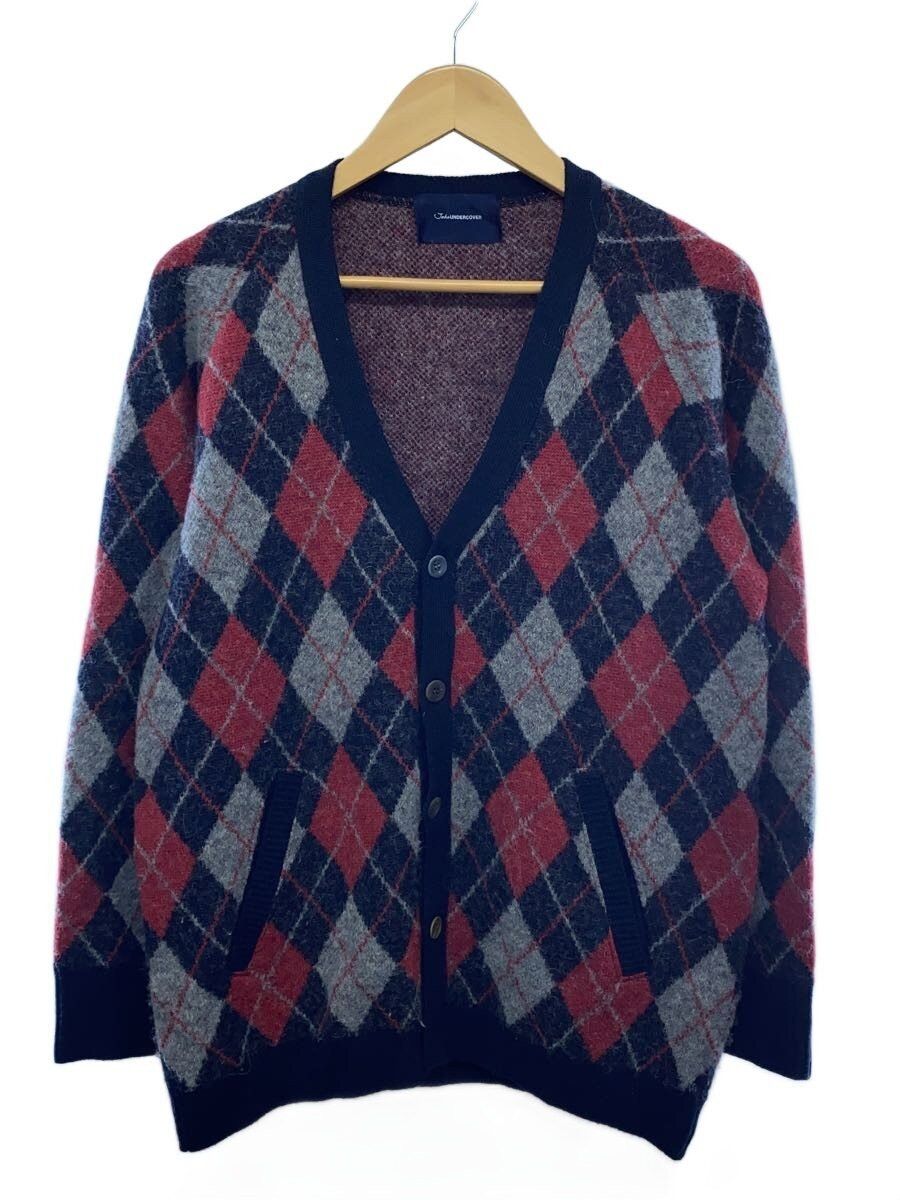 Undercover Alpaca Wool Argyle Knit Cardigan Size US M / EU 48-50 / 2 - 1 Thumbnail