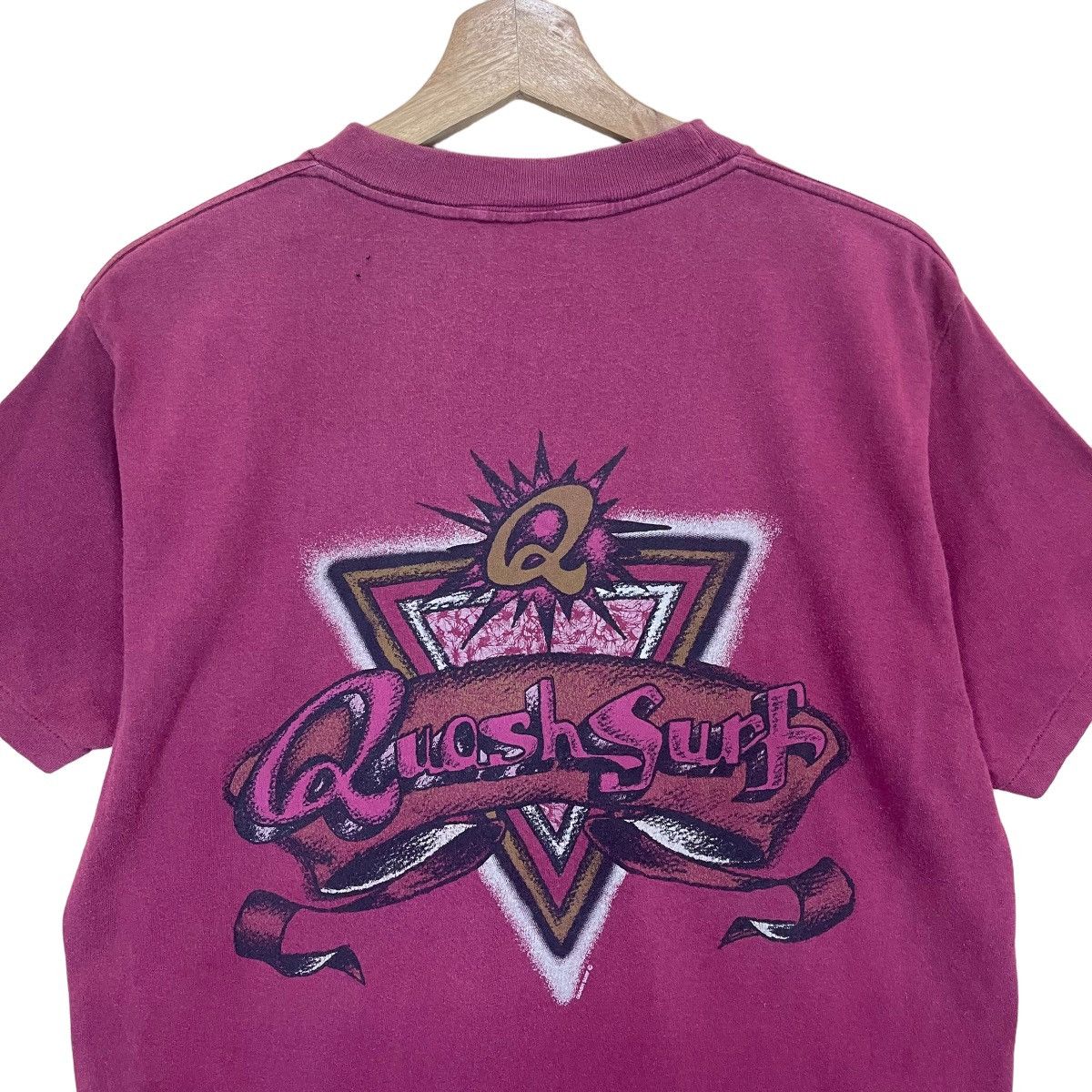 Quasi Skateboards Vintage 90s Quash Surf Crewneck T-Shirt Size US M / EU 48-50 / 2 - 4 Thumbnail