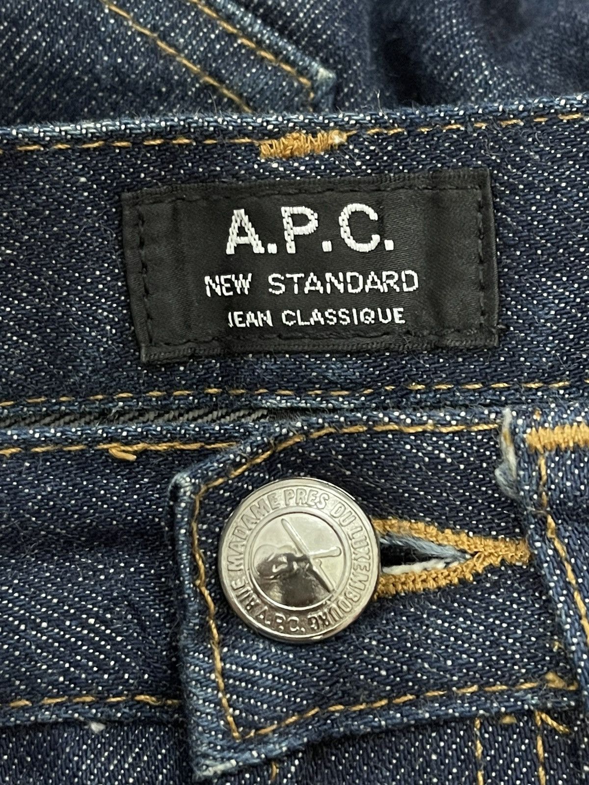 A.P.C. 💸BINDING OFFER💸 A.P.C New Standard Selvedge Denim Jeans Size US 27 - 6 Thumbnail