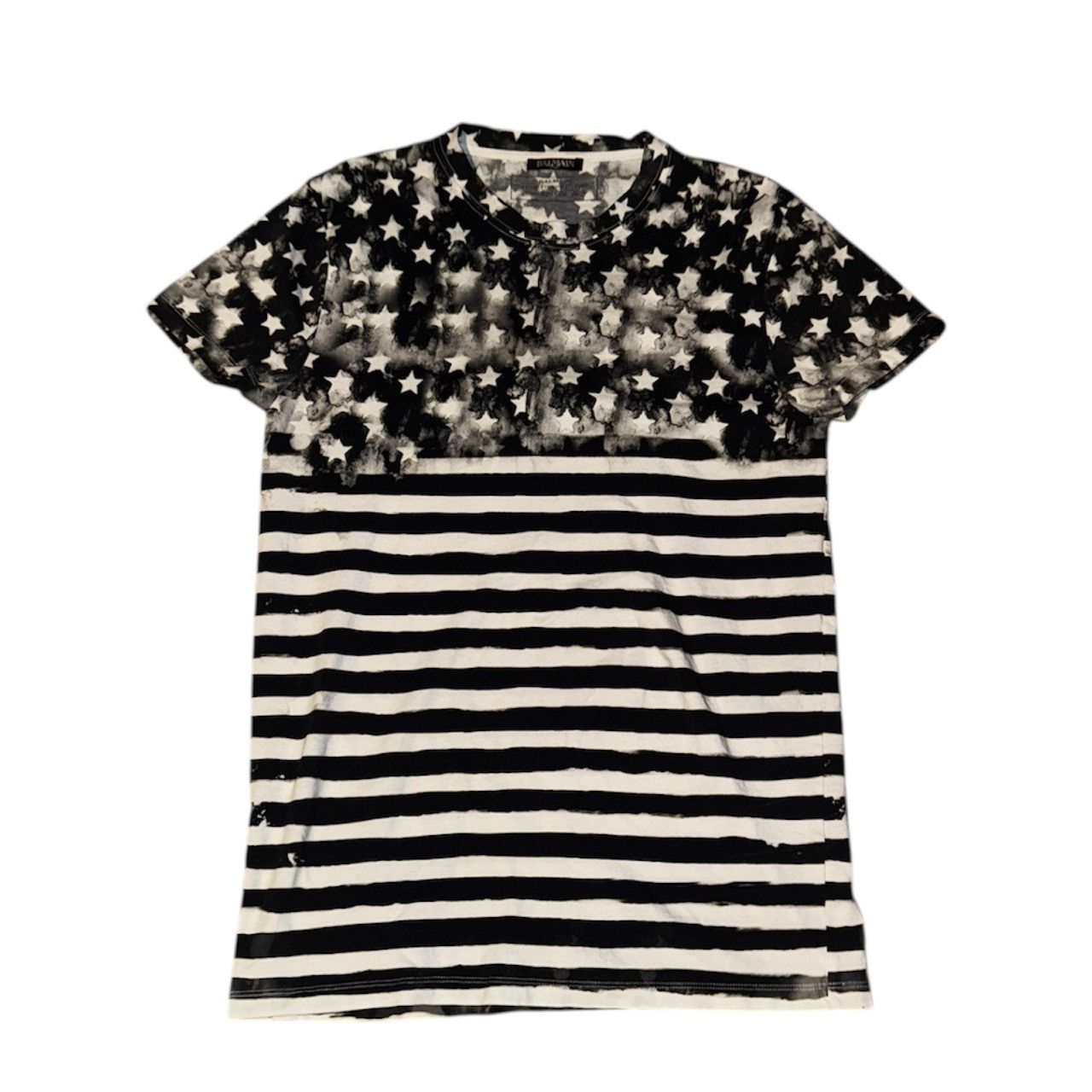 Balmain Balmain paris ss18 american flag shirt Size US S / EU 44-46 / 1 - 1 Thumbnail