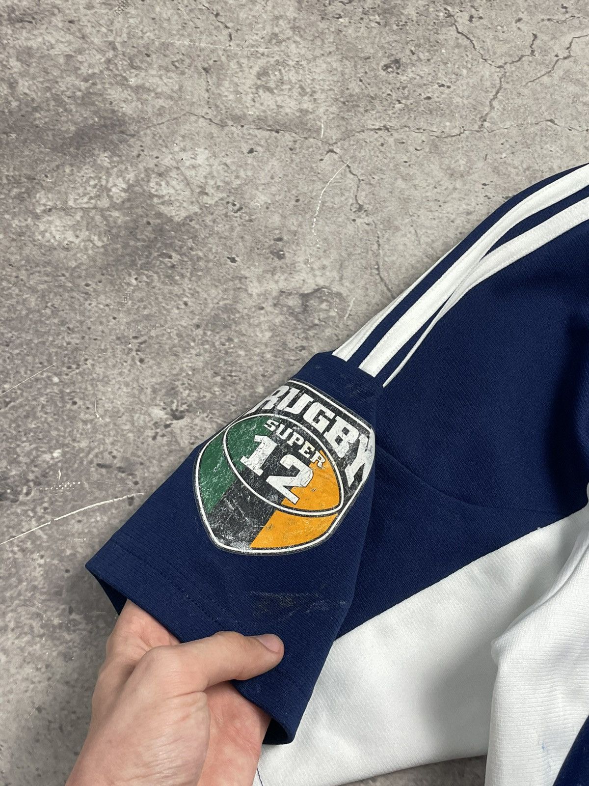 Adidas × Ford × Vintage Vintage Jersey Adidas Ford Rugby Blue T Shirt Rare Size US M / EU 48-50 / 2 - 7 Thumbnail