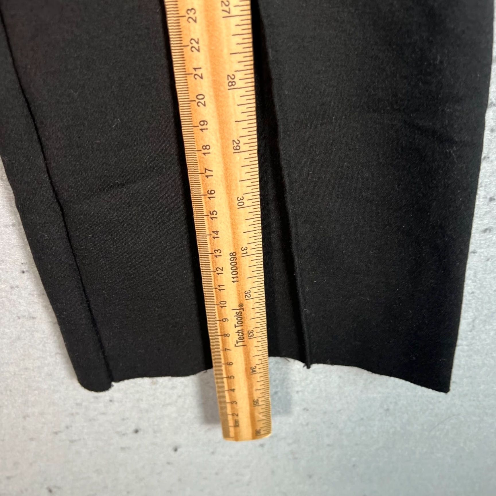 Vintage Grey/Ven Womens XS Black High-Waisted Flared Dress Pants Shirt? Size 26" / US 2 / IT 38 - 7 Thumbnail