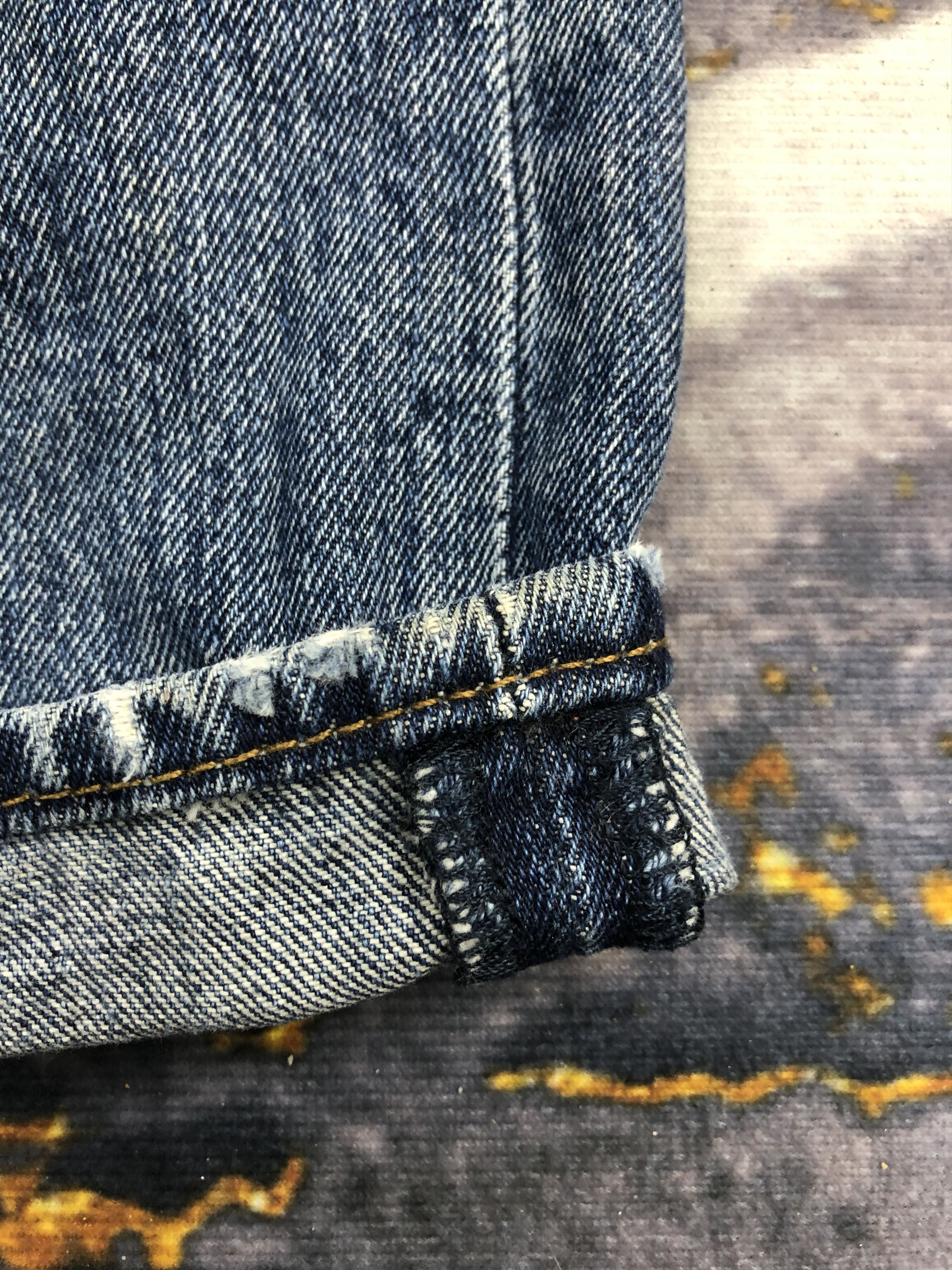 Levi's Vintage Levis 501 Button Fly Distressed Jeans DPP0097 Size US 38 / EU 54 - 7 Thumbnail