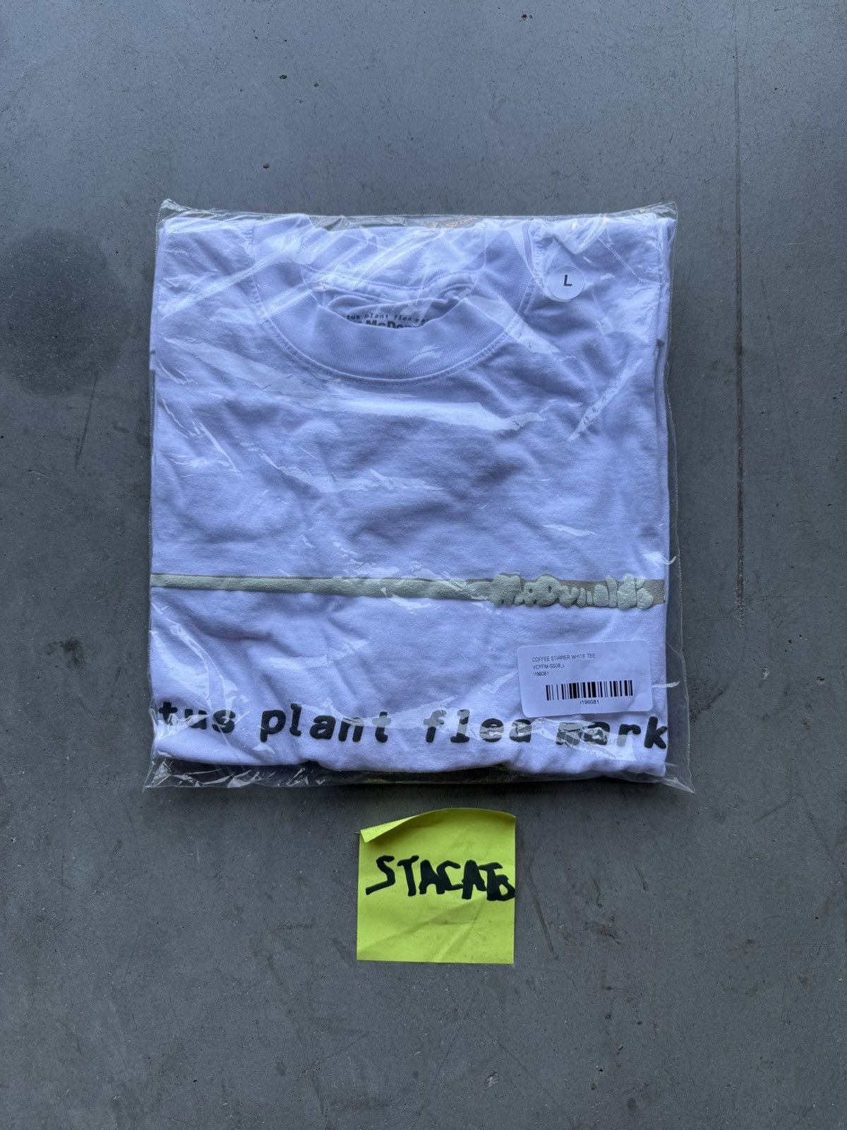 Cactus Plant Flea Market CPFM x McDonlald’s Coffee Stirrer Tee White Size US L / EU 52-54 / 3 - 5 Thumbnail