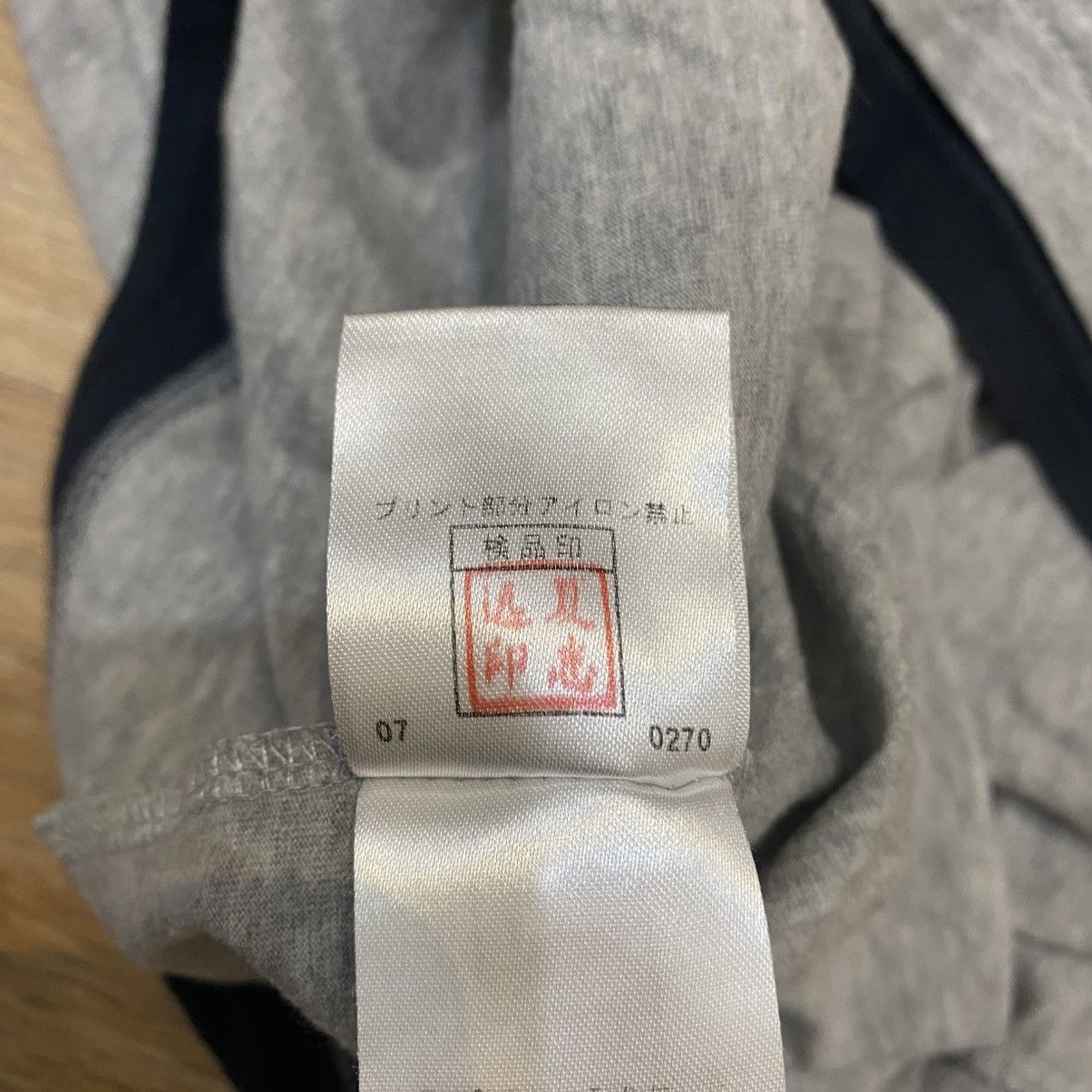 PPFM 2000s PPFM V Neck Double Layer Half Button LS T-Shirt Size US L / EU 52-54 / 3 - 12 Thumbnail