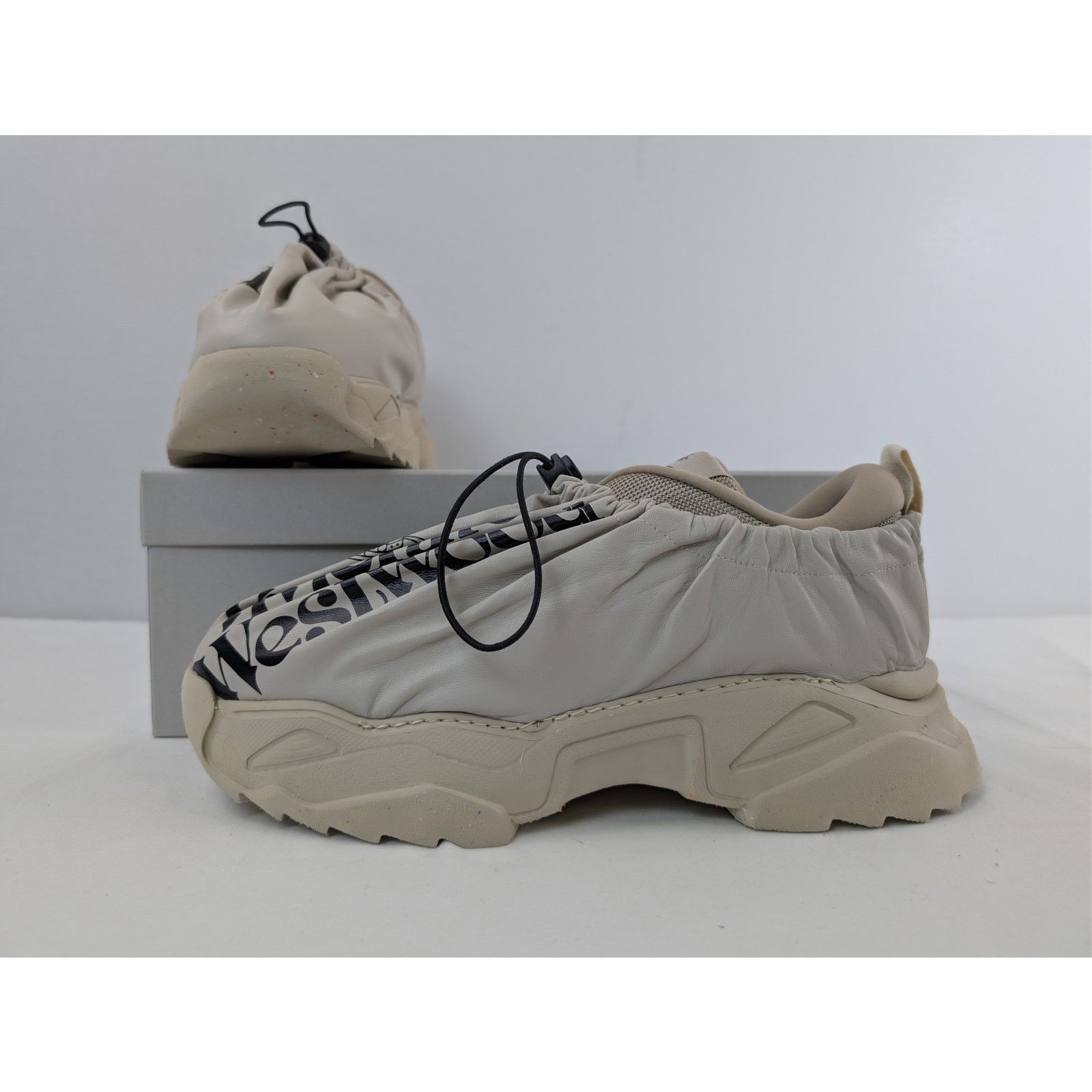 Vivienne Westwood o1rshd1 Romper Bag Trainer Sneaker in Stone Size US 12 / EU 45 - 21 Thumbnail