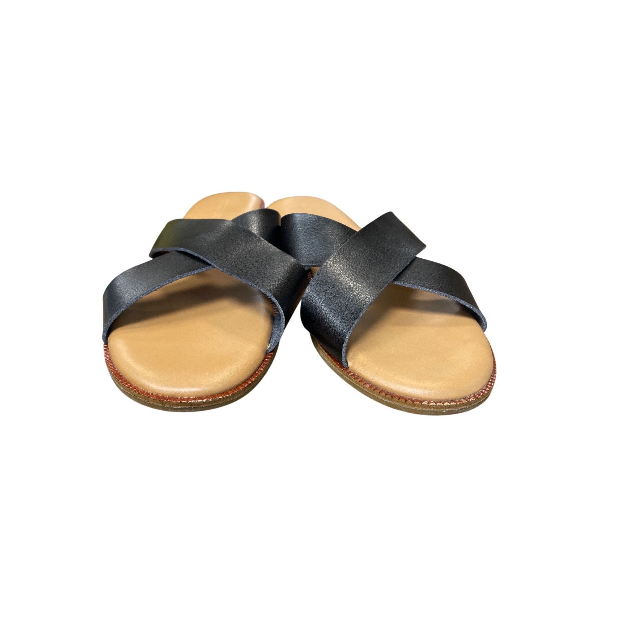 Cynthia Rowley Cynthia Rowley wms black peep open slip pon sandals sz 9.5 S Size US 9.5 / IT 39.5 - 6 Thumbnail