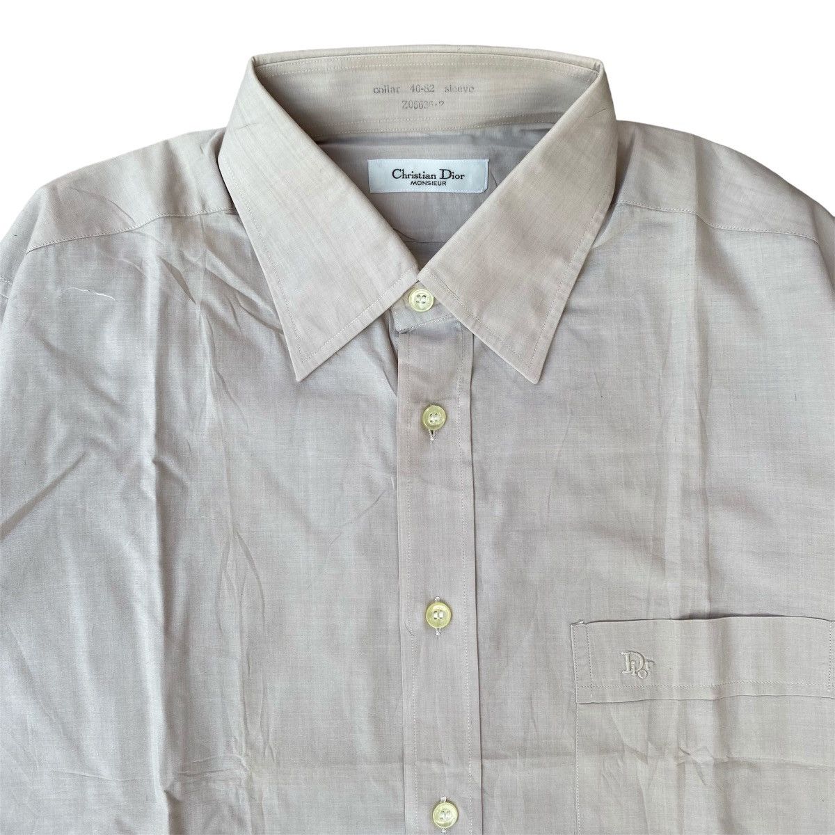 Dior christian dior monsieur shirt button Size US L / EU 52-54 / 3 - 1 Thumbnail
