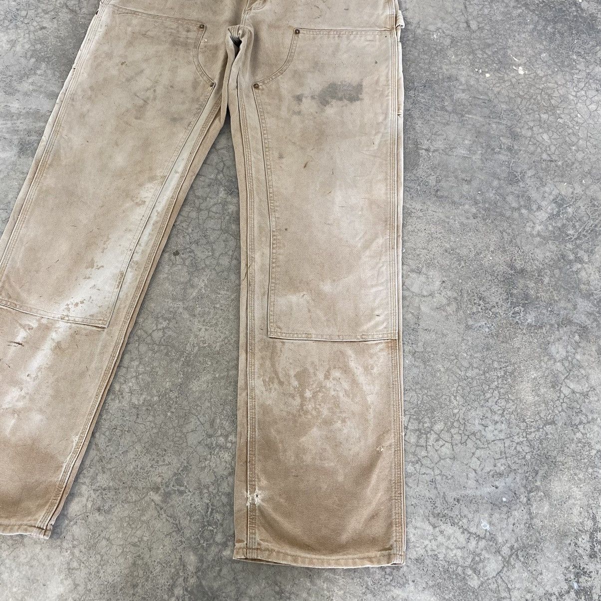 Carhartt VTG Carhartt Double Knee Faded Dirty Carpenter Pants Size US 36 / EU 52 - 9 Thumbnail