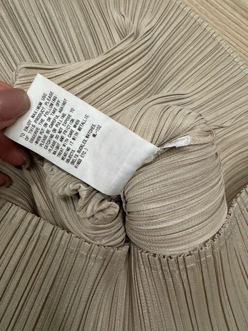 Issey Miyake Issey Miyake size:3 Grey pleated vest Size XS / US 0-2 / IT 36-38 - 3 Thumbnail
