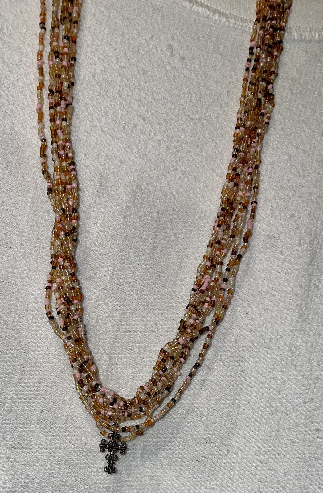 Vintage Sundance Vintage 10 Strand Seed Beaded Necklace Size ONE SIZE - 5 Thumbnail