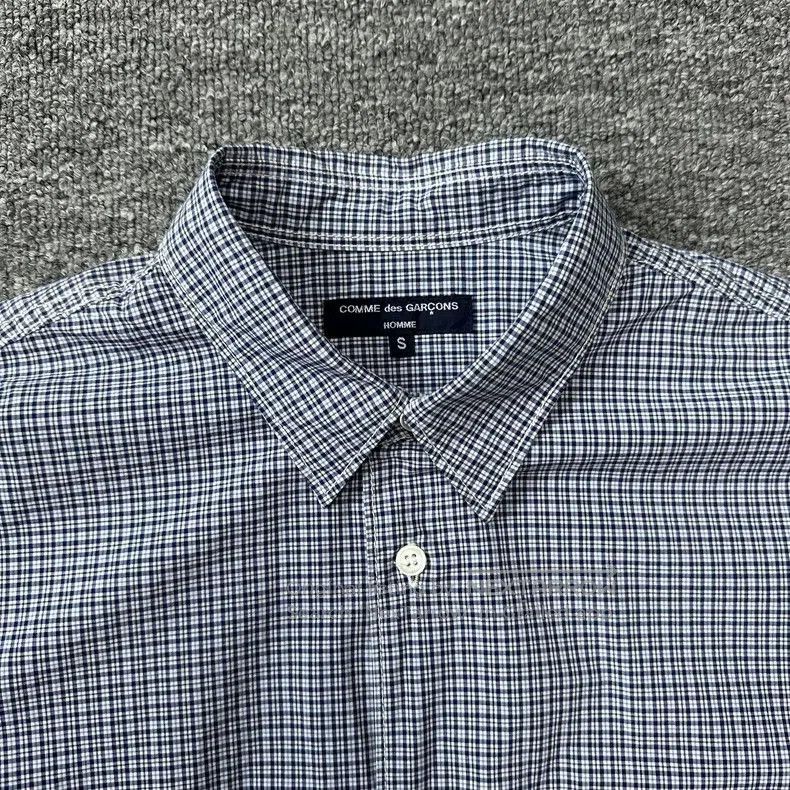 Comme des Garcons CDG Homme Check Contrast Corduroy Shirt. Size US S / EU 44-46 / 1 - 2 Thumbnail