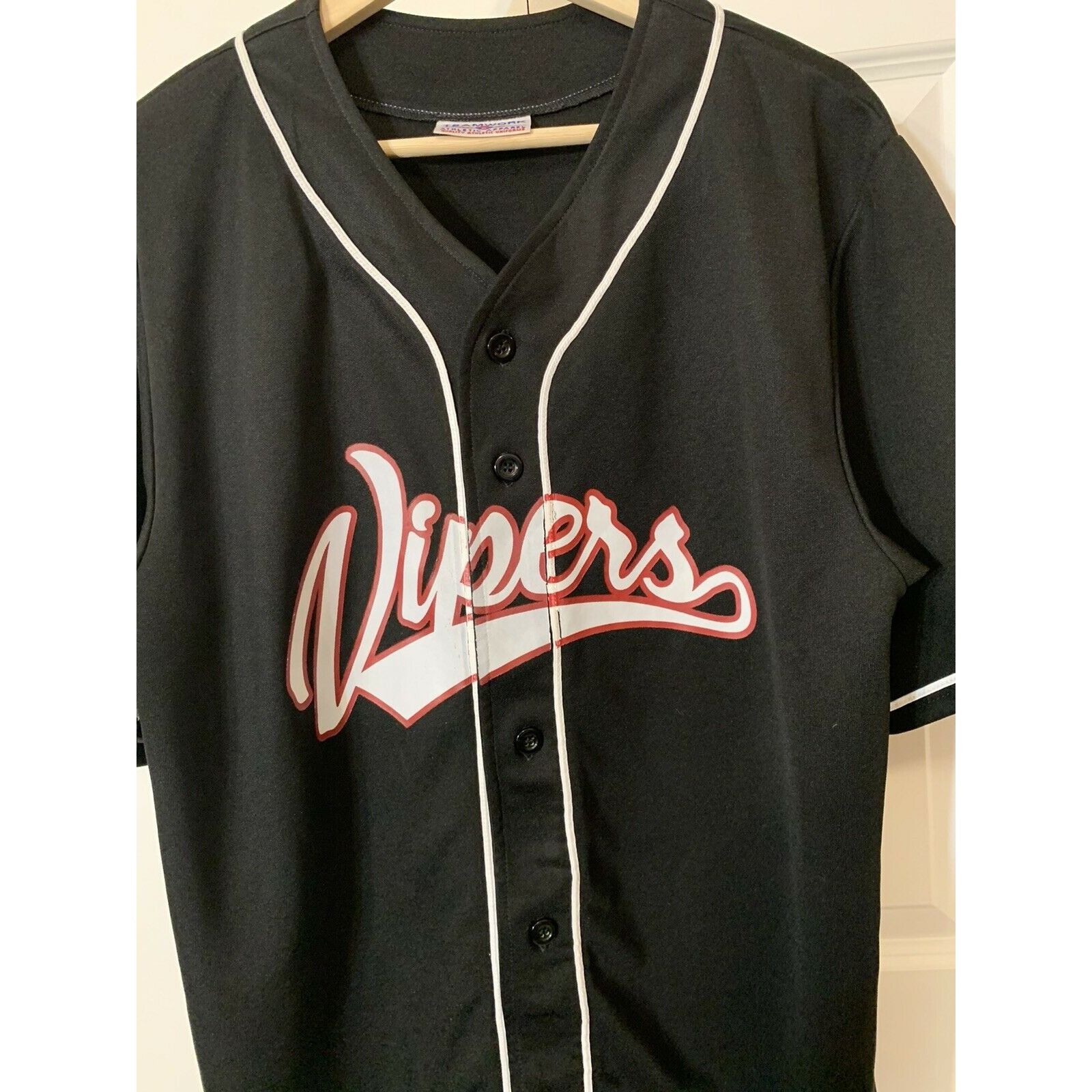 Other Teamwork Athletic Apparel Vipers Baseball Button Jersey No 1 Size XL / US 12-14 / IT 48-50 - 1 Thumbnail