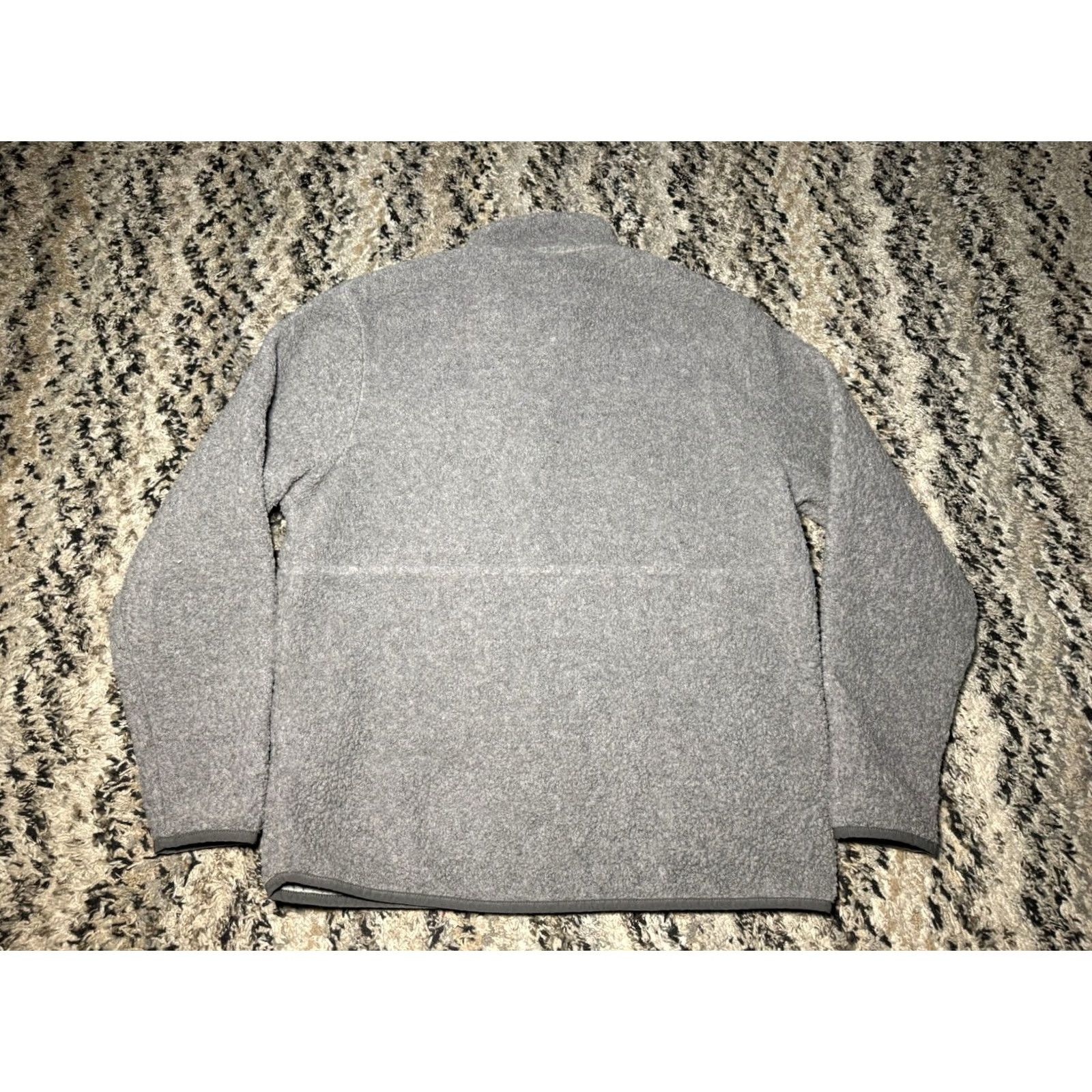 Patagonia Patagonia Retro Deep Pile Marsupial Fleece Pullover Half Zip Jacket Gray Small Women Size S / US 4 / IT 40 - 4 Thumbnail