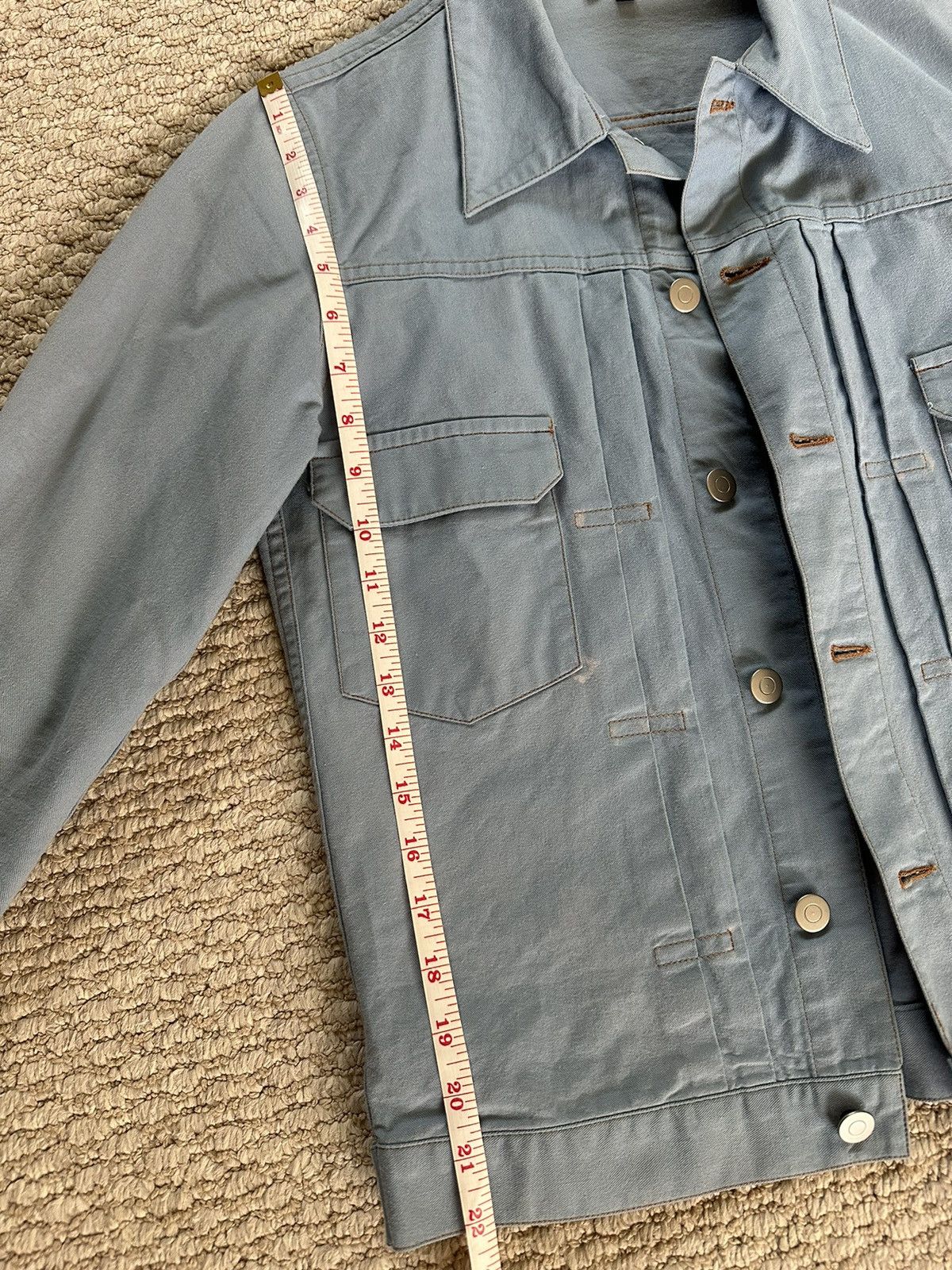 A.P.C. Light blue APC denim style jacket Size US XS / EU 42 / 0 - 3 Thumbnail