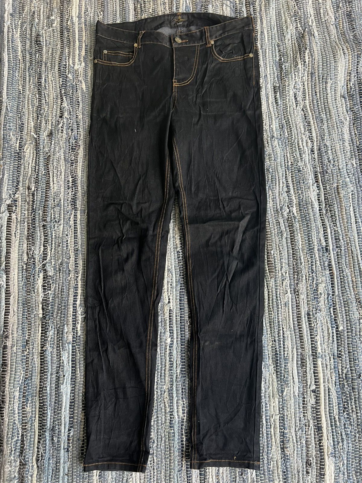 Vivienne Westwood Vivienne Westwood Aglomania Embroidery Logo Low Crotch Jeans Size US 32 / EU 48 - 6 Thumbnail