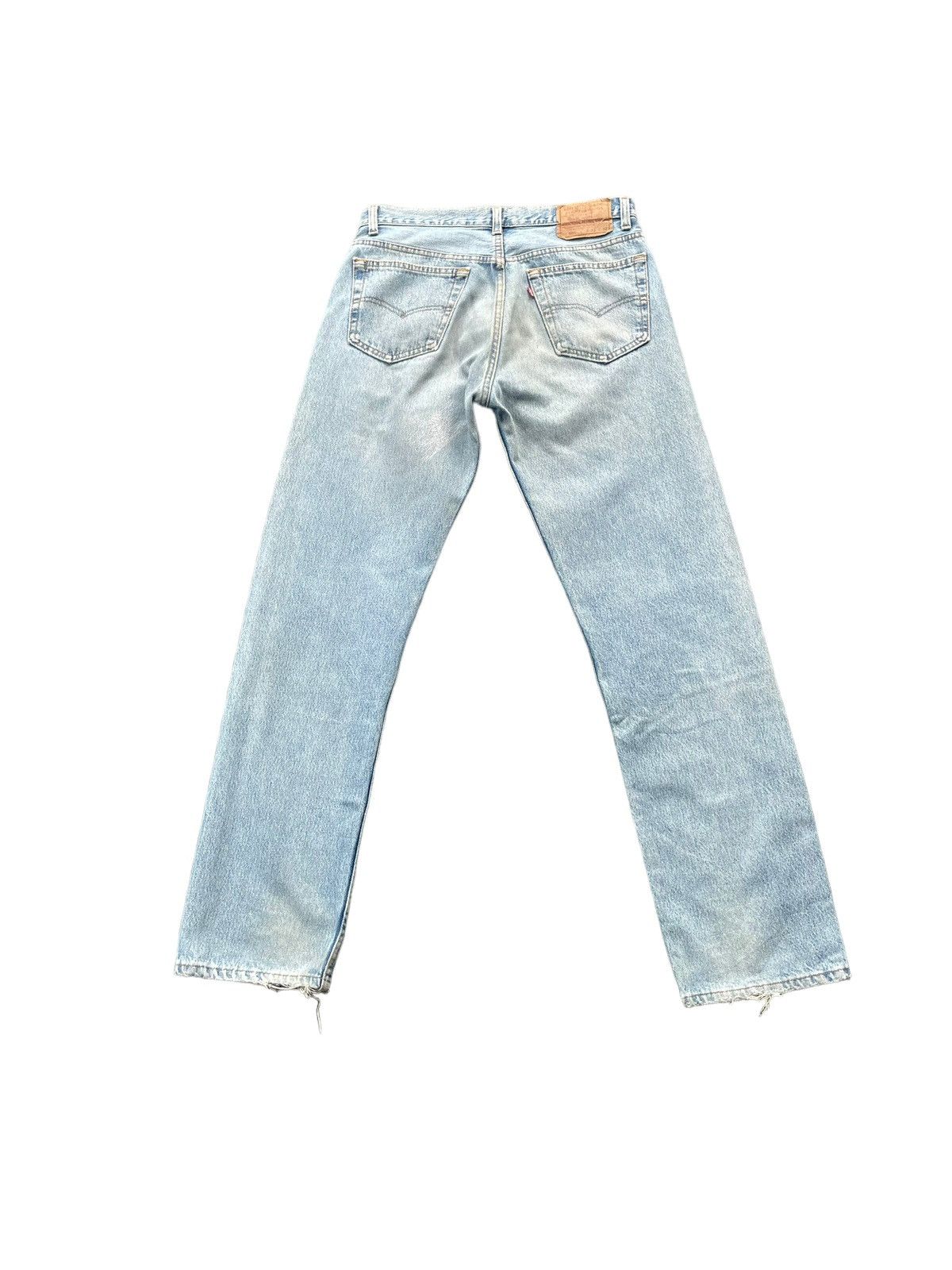 Levi's Vintage 1992 Levis 501 e Usa Denim Size US 32 / EU 48 - 5 Thumbnail