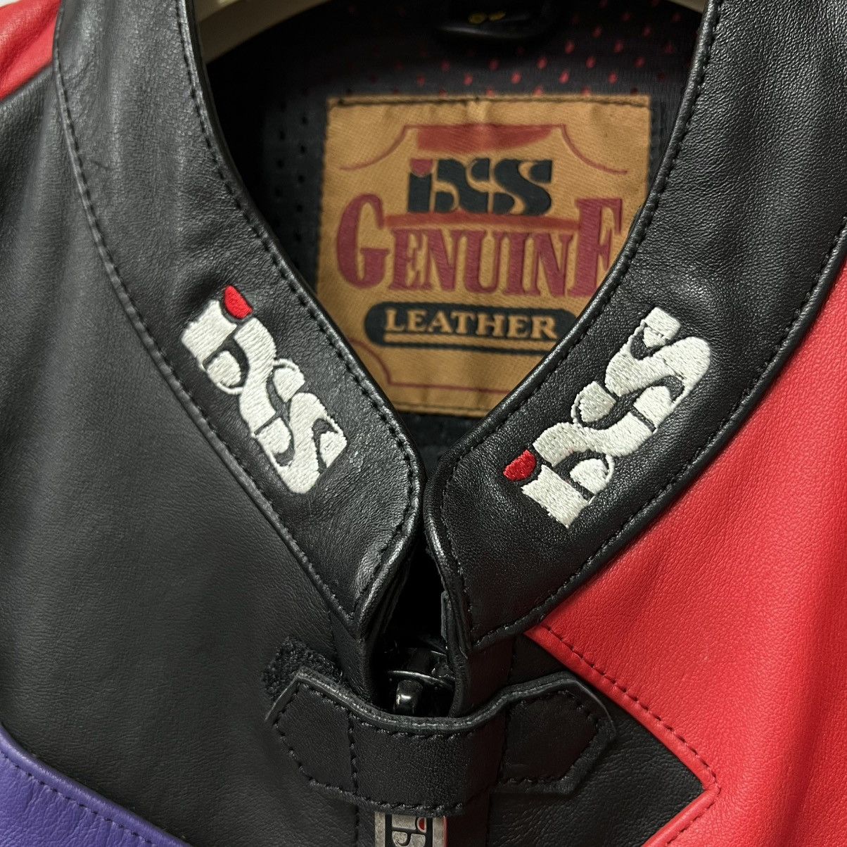 Leather iXS Motorcycle Leather Jacket Racing y2k Size M / US 6-8 / IT 42-44 - 13 Thumbnail