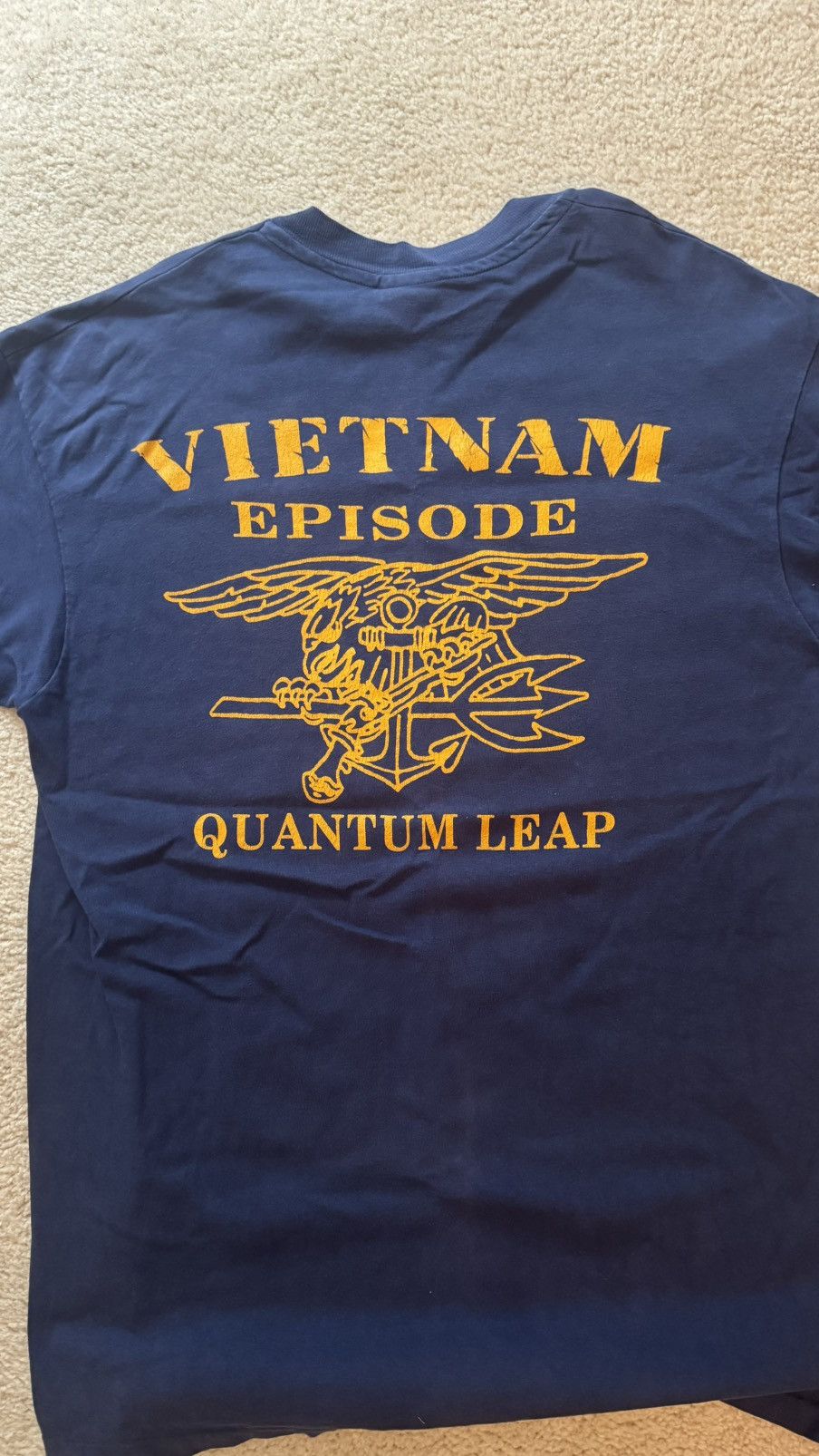 Vintage Vintage Navy Seal T-shirt Size US XL / EU 56 / 4 - 4 Thumbnail