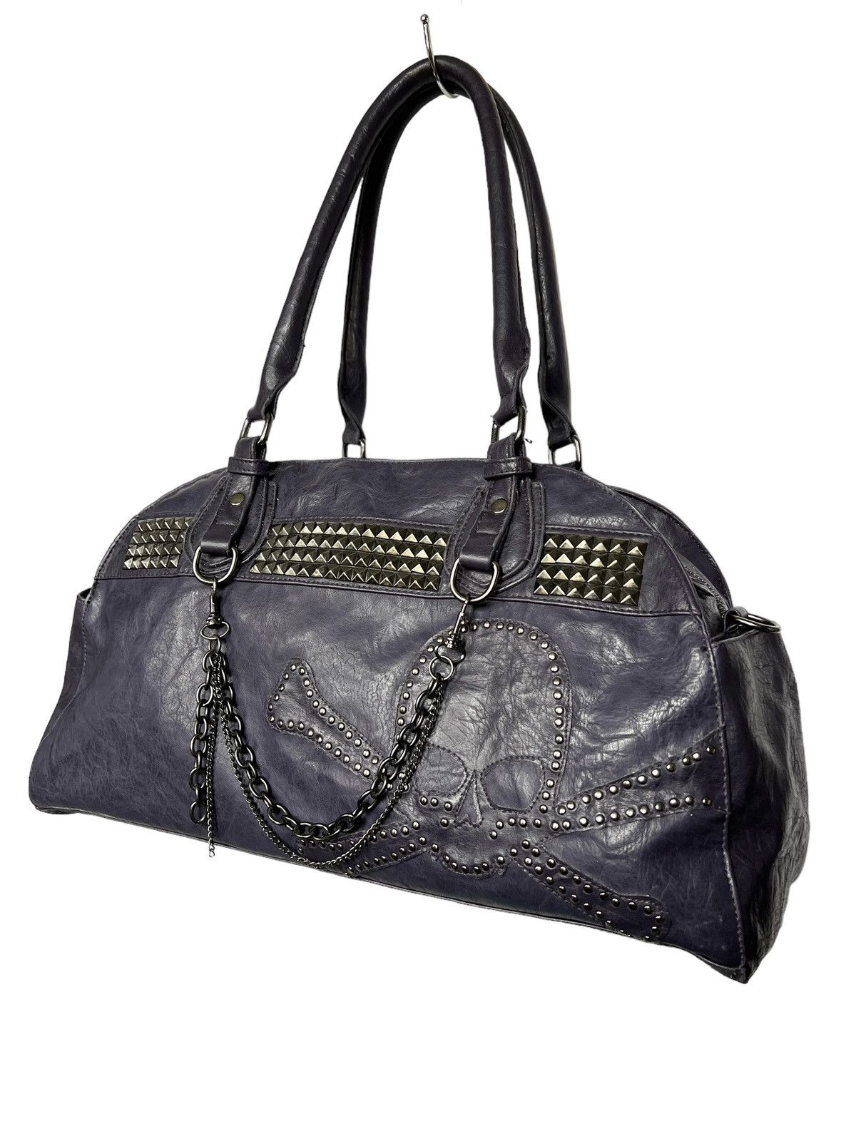 semanticdesign Semantic Design Studded Faux Leather Boston Bag Size ONE SIZE - 2 Thumbnail
