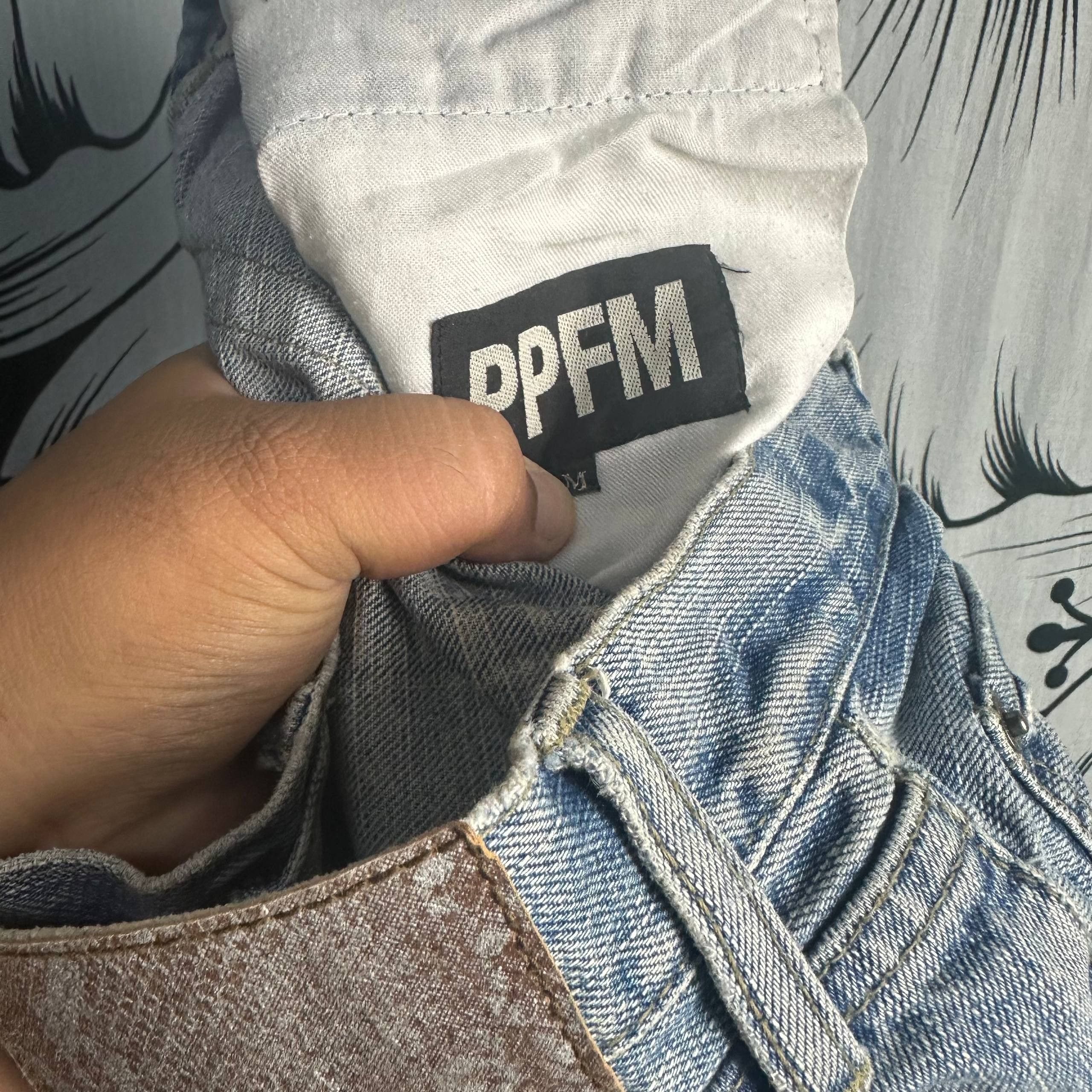 PPFM 2000s PPFM Punk Distressed Denim Pant Size US 32 / EU 48 - 6 Thumbnail